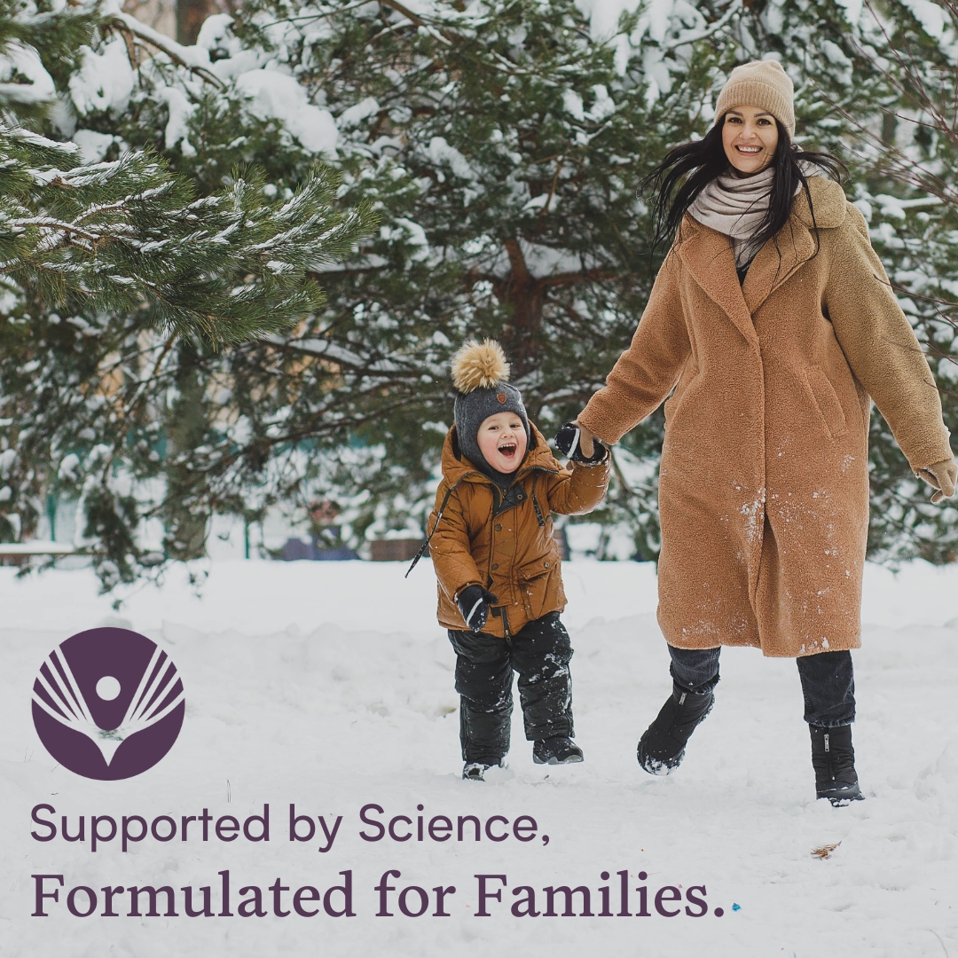 Fenix Health Science Facebook ad: Supported by Science, Formulated for Families.