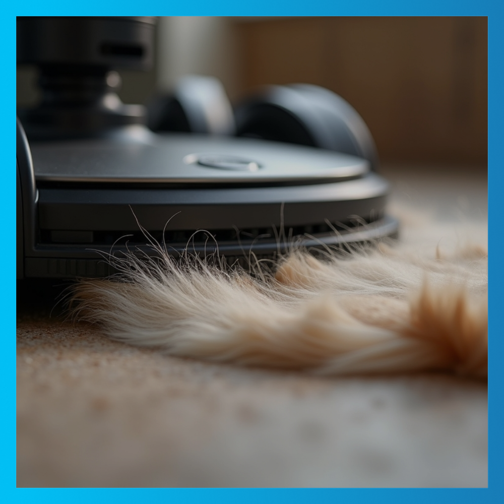 QuickNewFinds Digest Facebook ad: Best Robot Vacuums For Dog Hair.