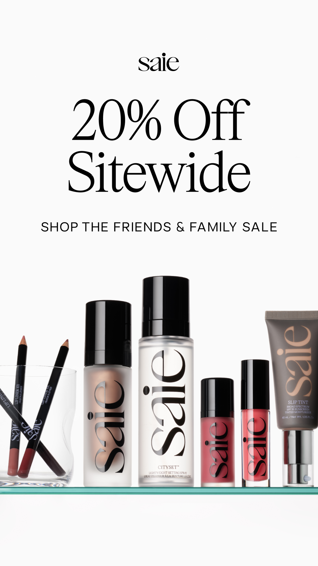 Saie Beauty Facebook ad