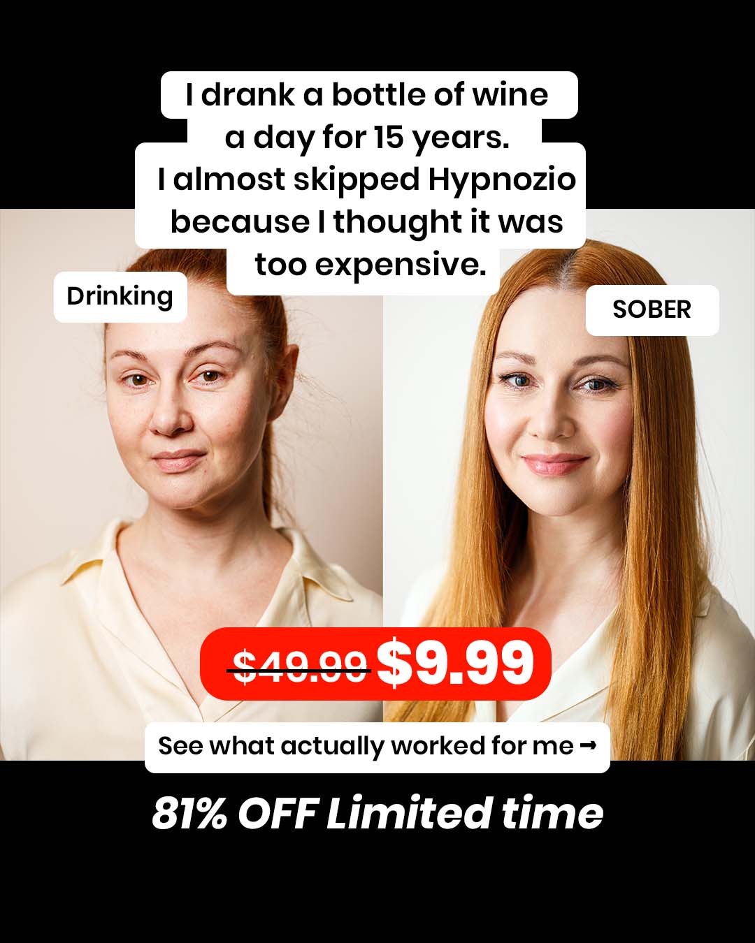 Hypnotherapist - Dr. Mary Patnaude Facebook ad