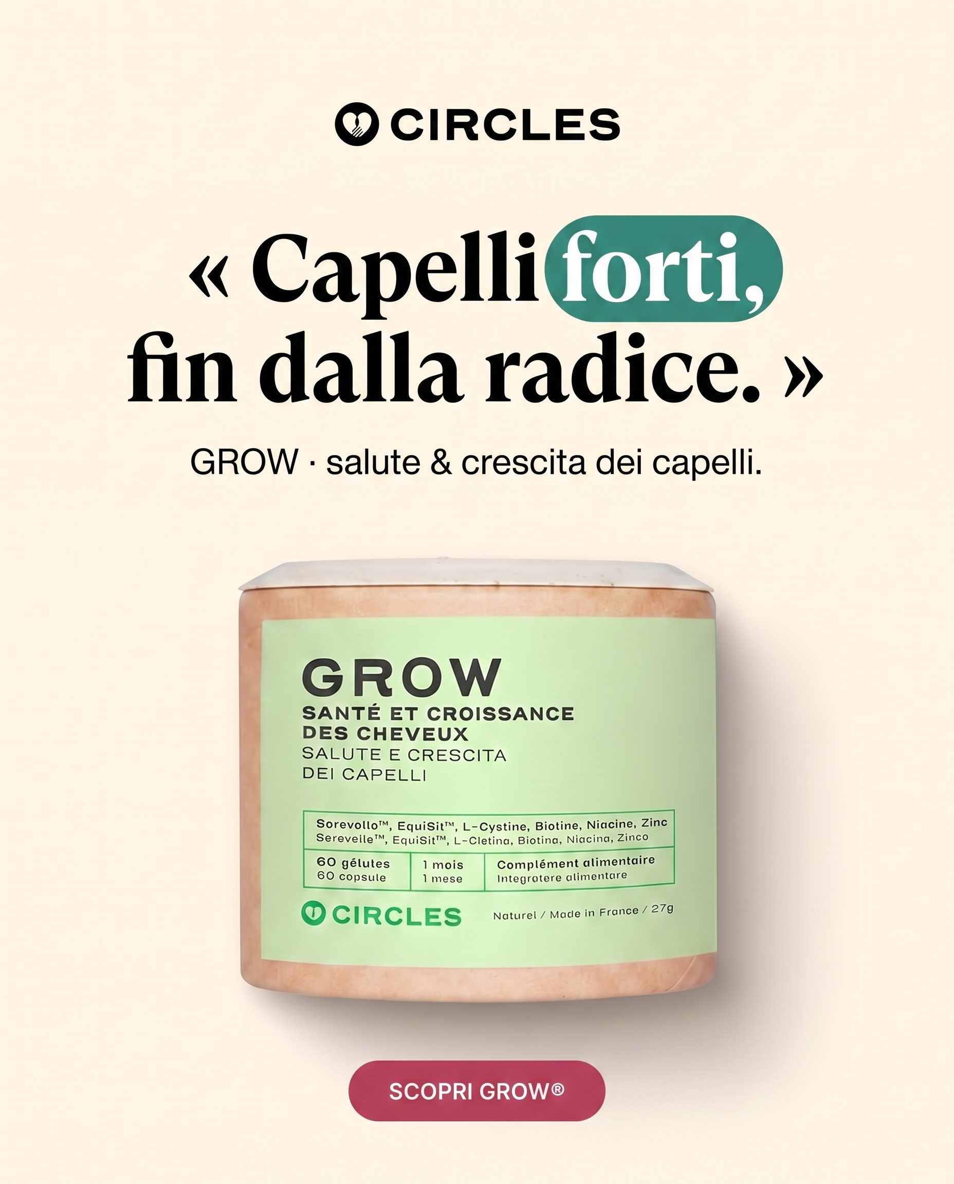 Circles Italia Facebook ad
