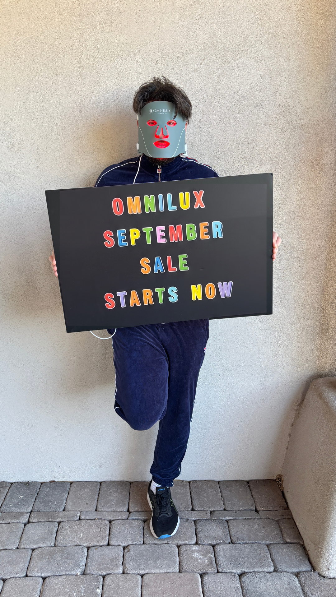 Omnilux Facebook ad