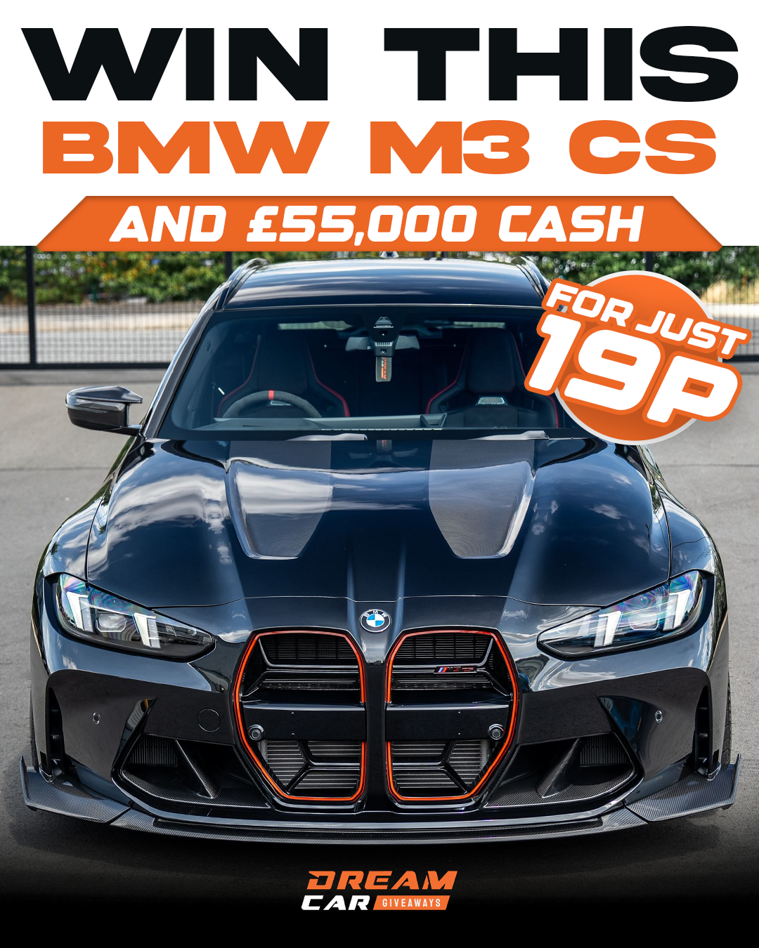 Dream Car Giveaways Facebook ad