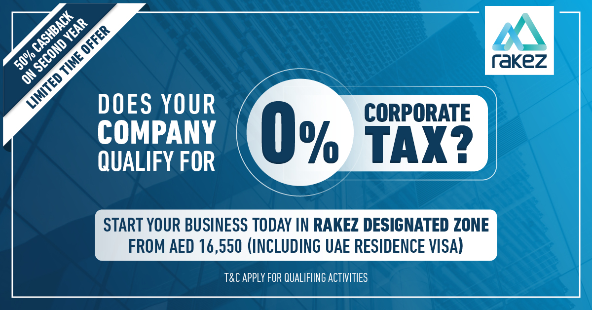 Ras Al Khaimah Economic Zone - RAKEZ Facebook ad