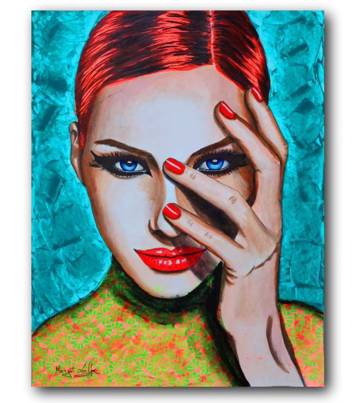margot laffon_art Facebook ad: New solo auction: Internal Dialogue - Margot Laffon…
