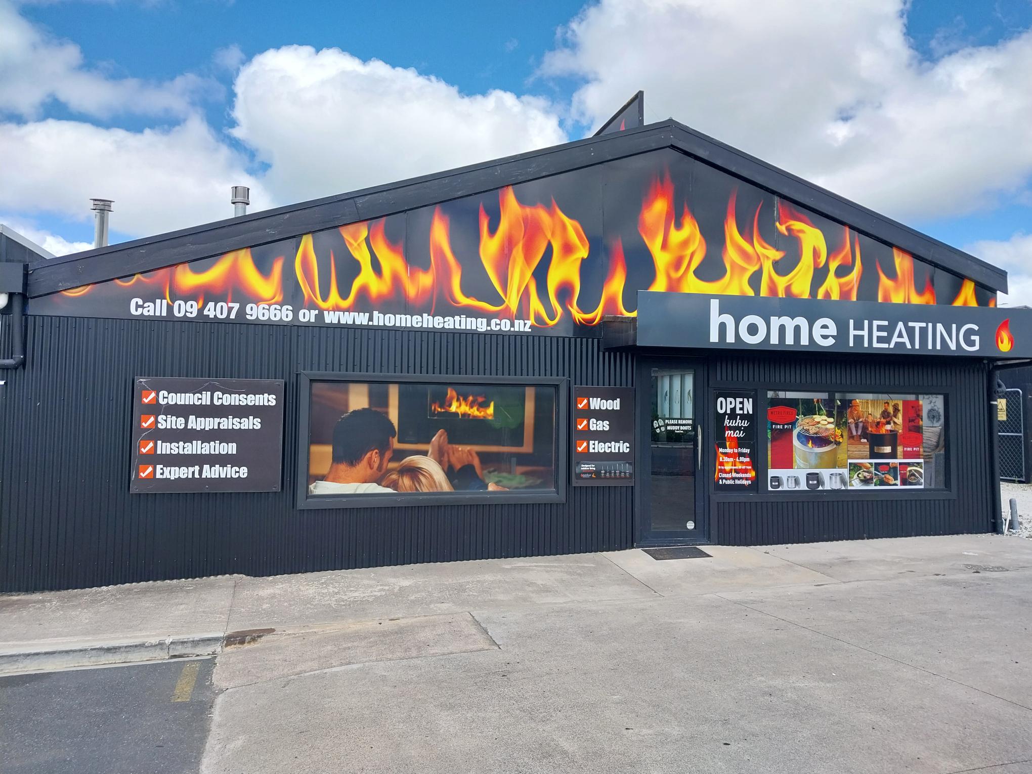 Home Heating Northland Facebook ad: Warm up your home with a stunning new…