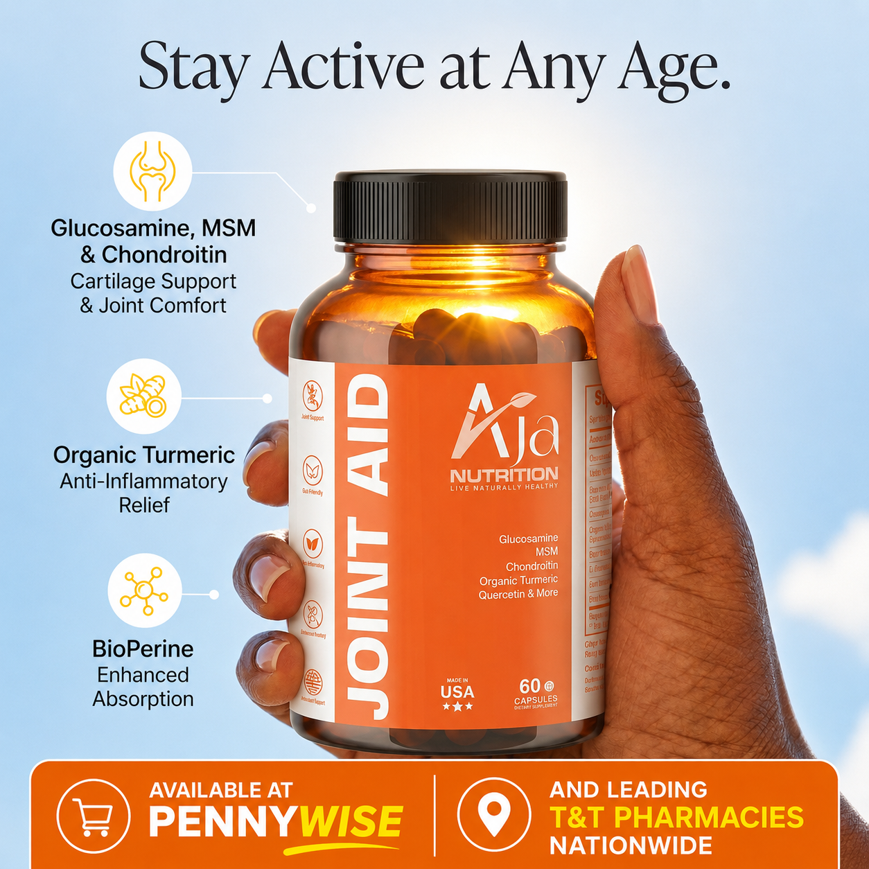 Aja Nutrition Facebook ad