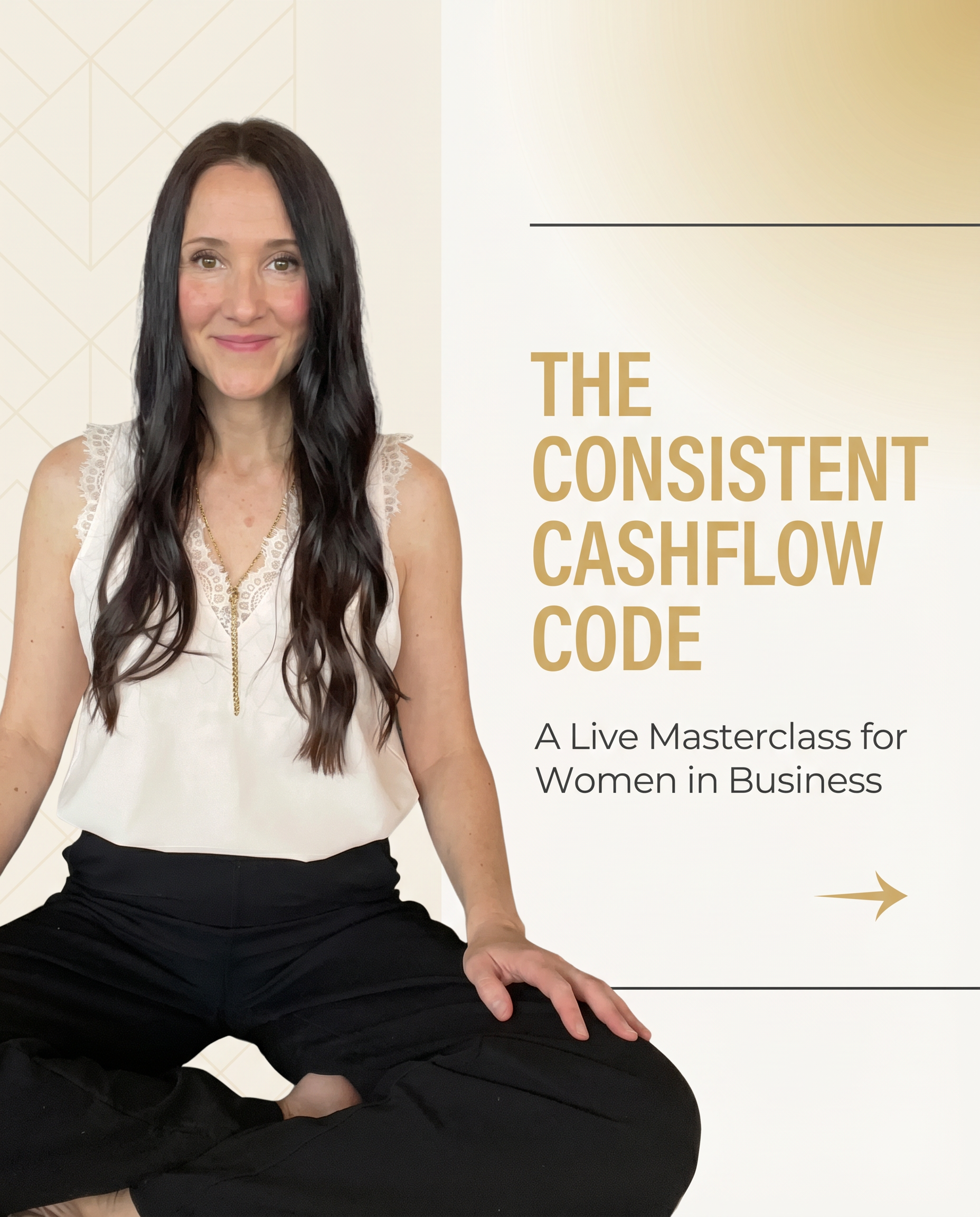 Women's Holistic Business Academy Facebook ad: Stop the Quiet Months in Your Business.