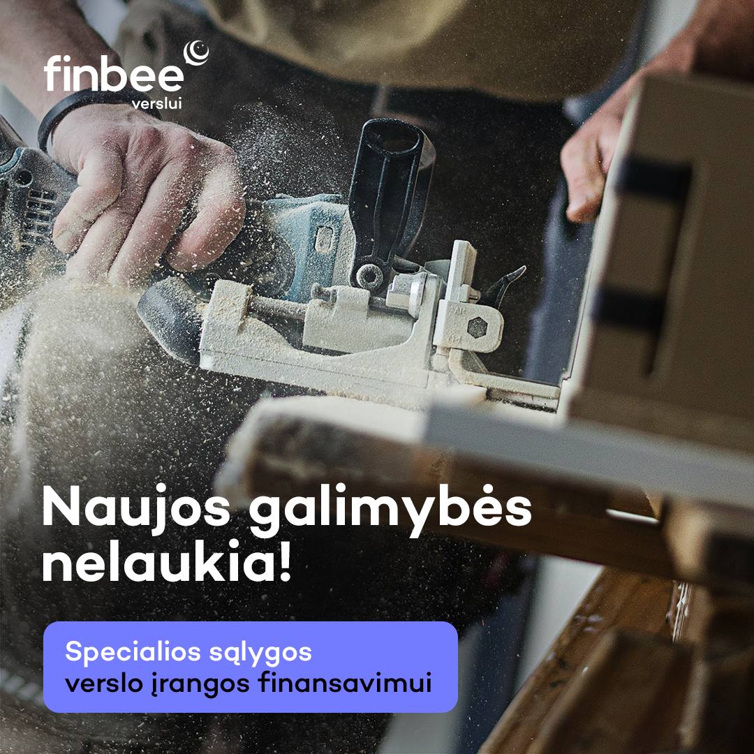 Finbee Verslui Facebook ad