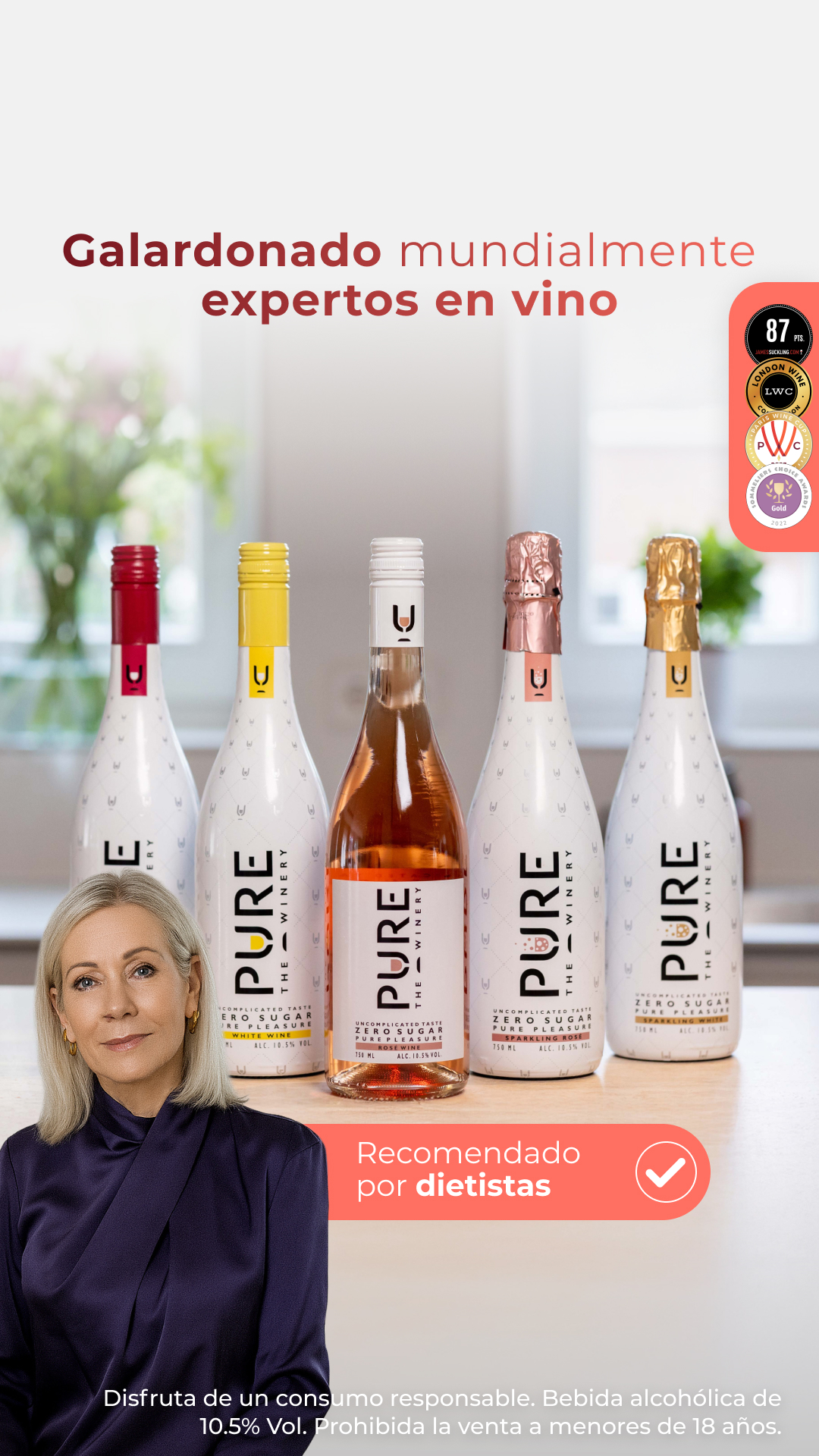 PURE The Winery ES Facebook ad