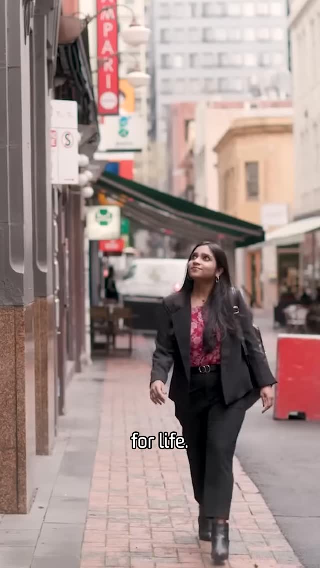 Deakin University South Asia Facebook ad: Nisraga became the first woman in her community…