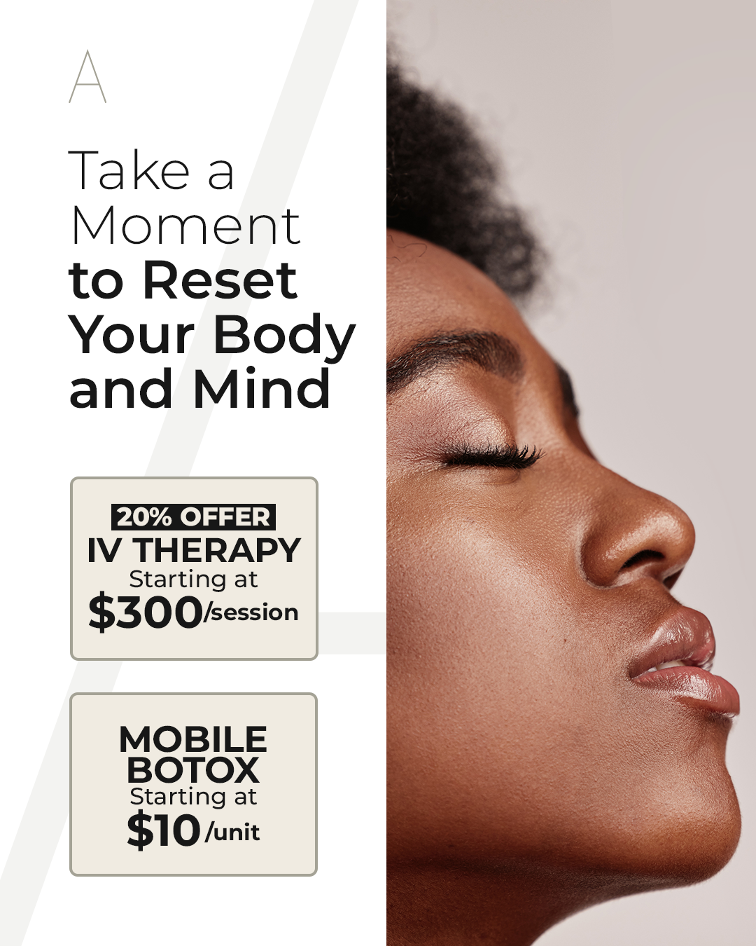 Amber Medical Facebook ad: Get Started