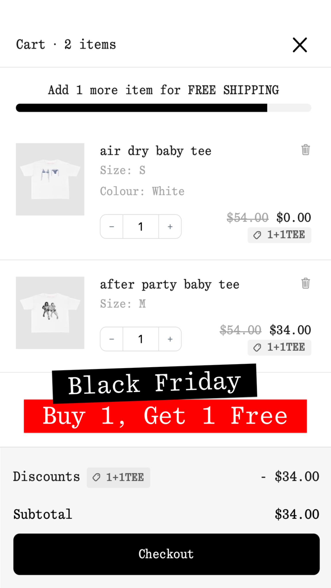 In Print We Trust Facebook ad: Early Black Friday Sale