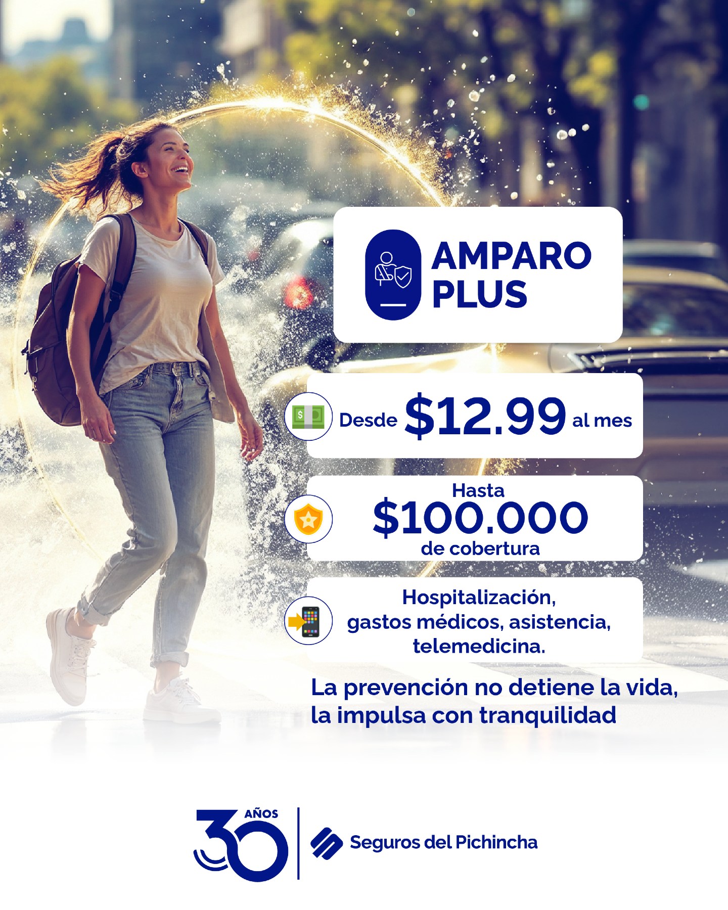 Seguros del Pichincha Facebook ad