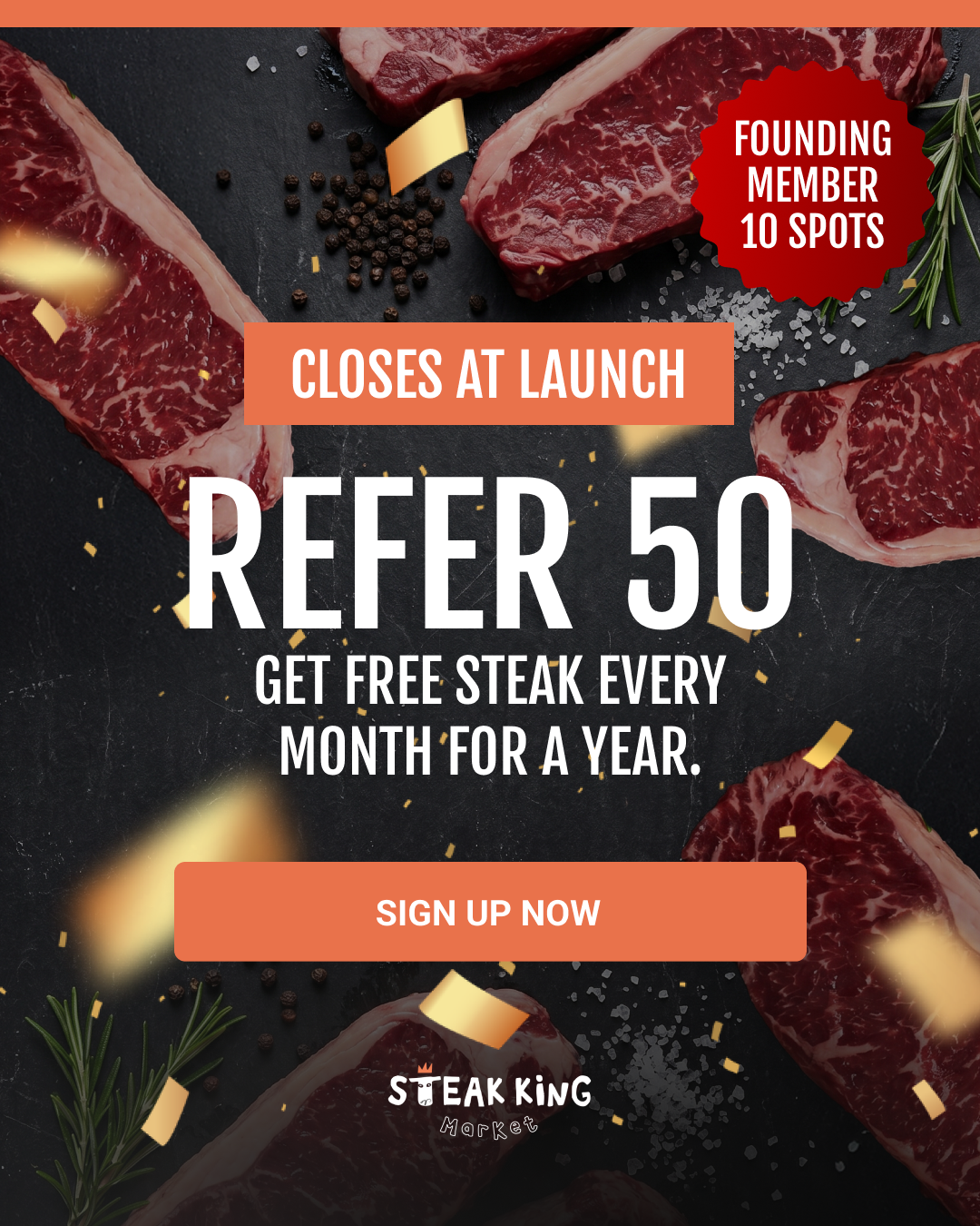 Steak King UK Facebook ad