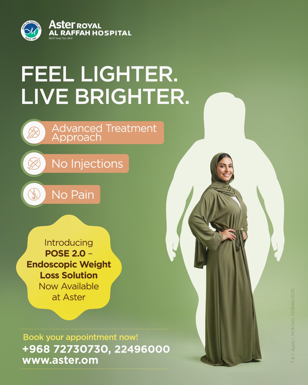 Aster Al Raffah Hospitals & Clinics Oman Facebook ad