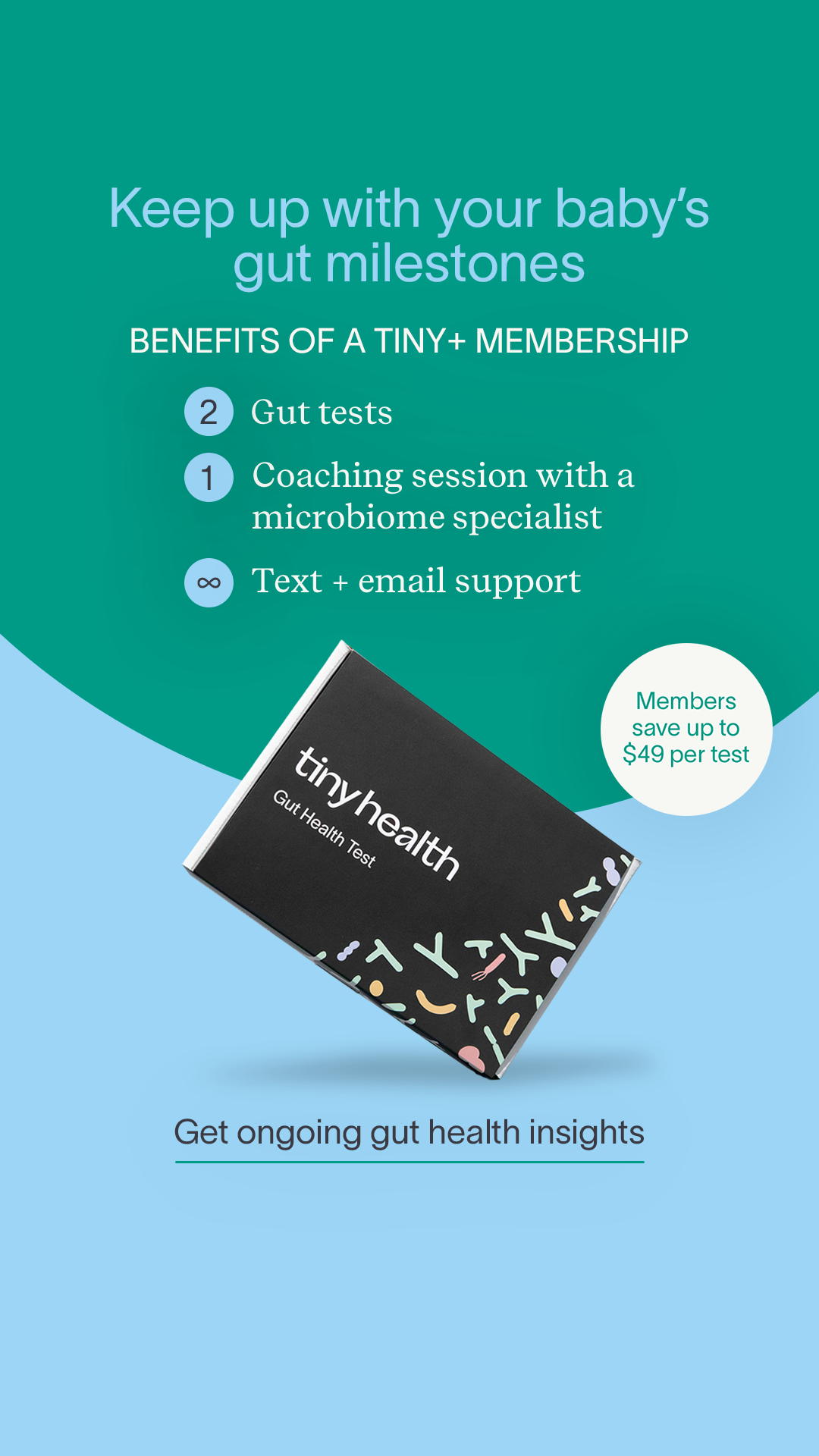 TinyHealth Facebook ad