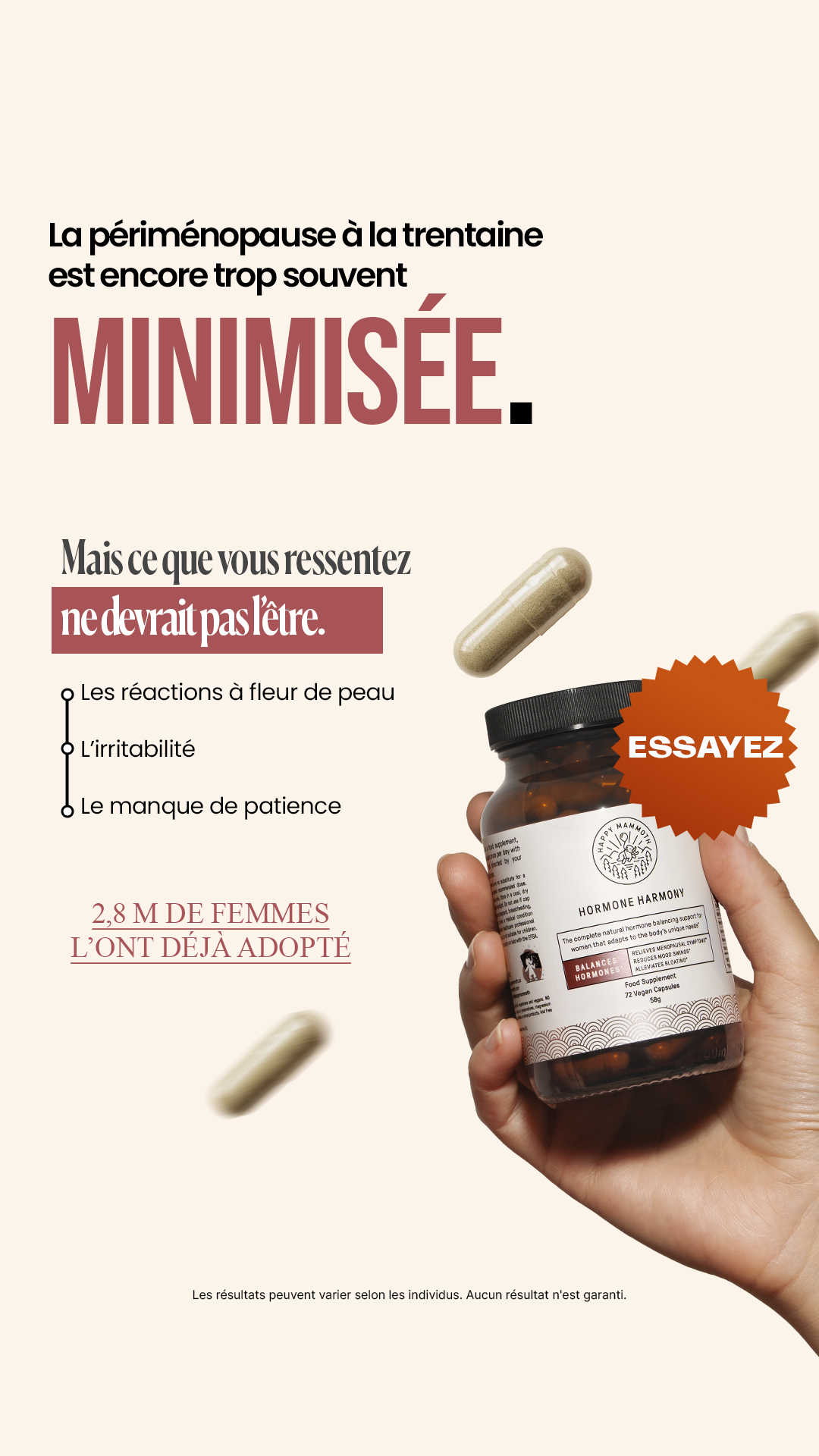 Happy Mammoth EU Facebook ad
