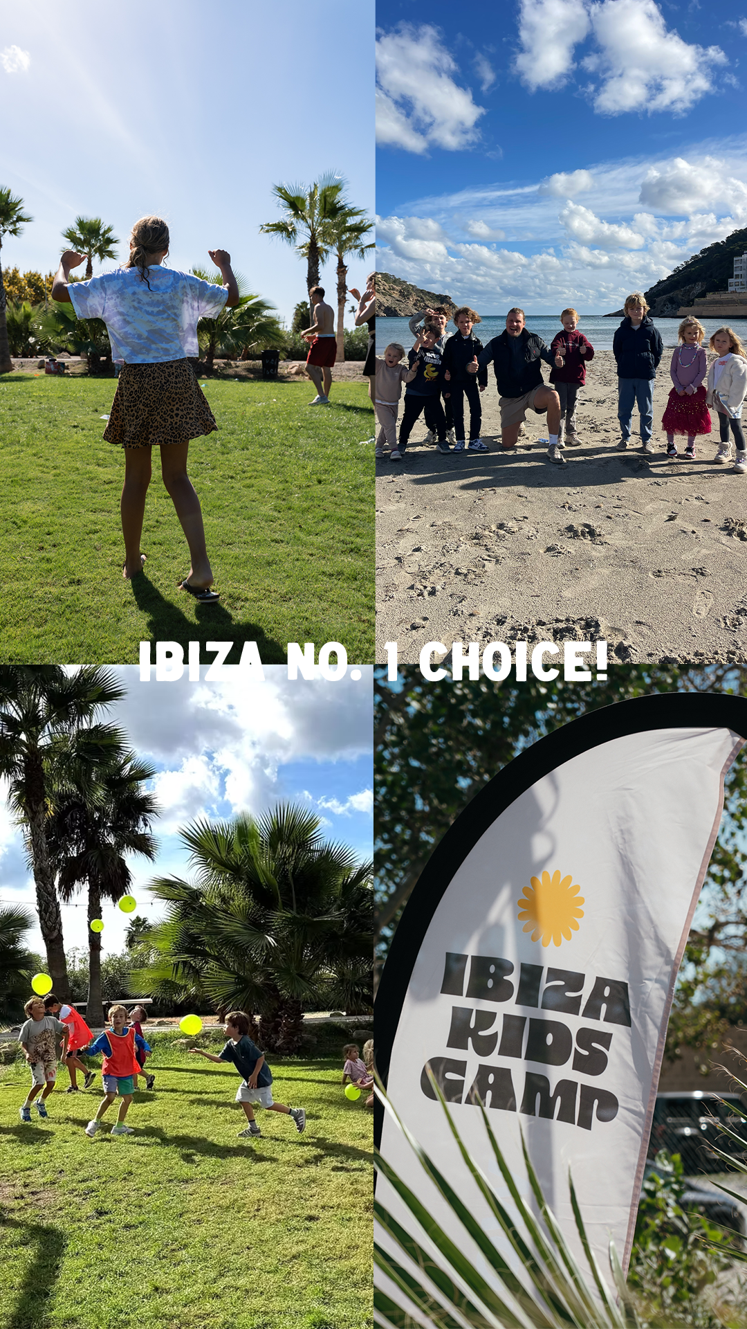 Ibiza Kids Camp Facebook ad