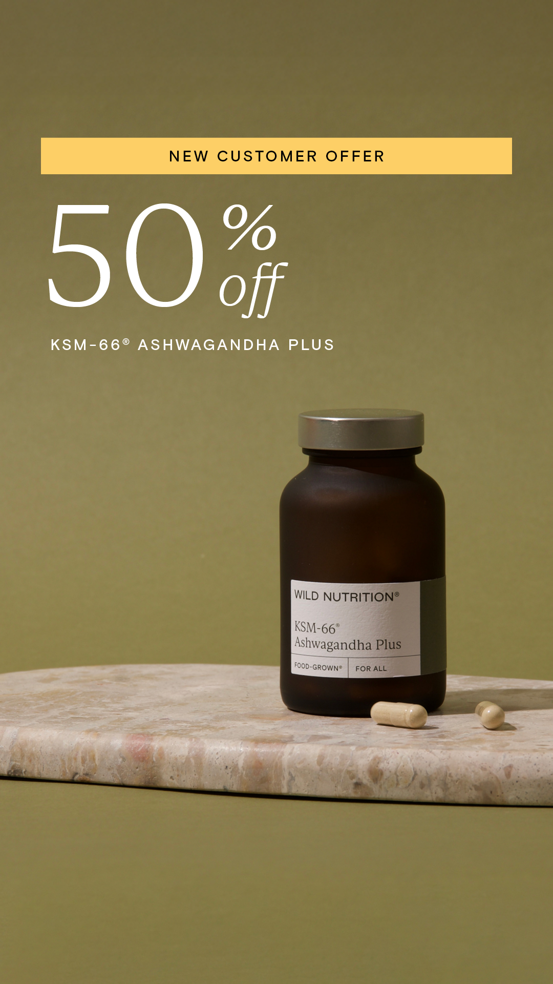 Wild Nutrition Facebook ad
