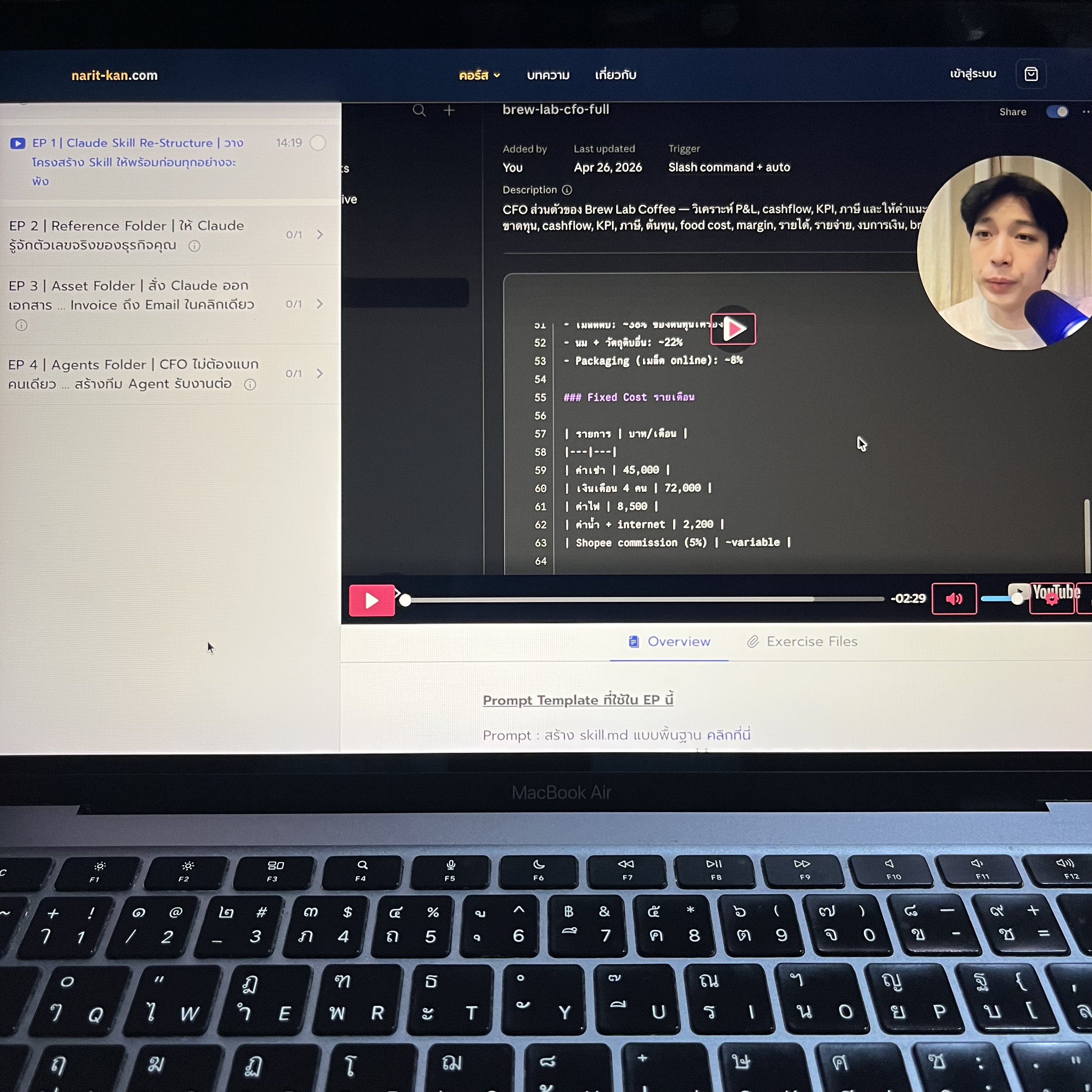 Narit Learning Facebook ad