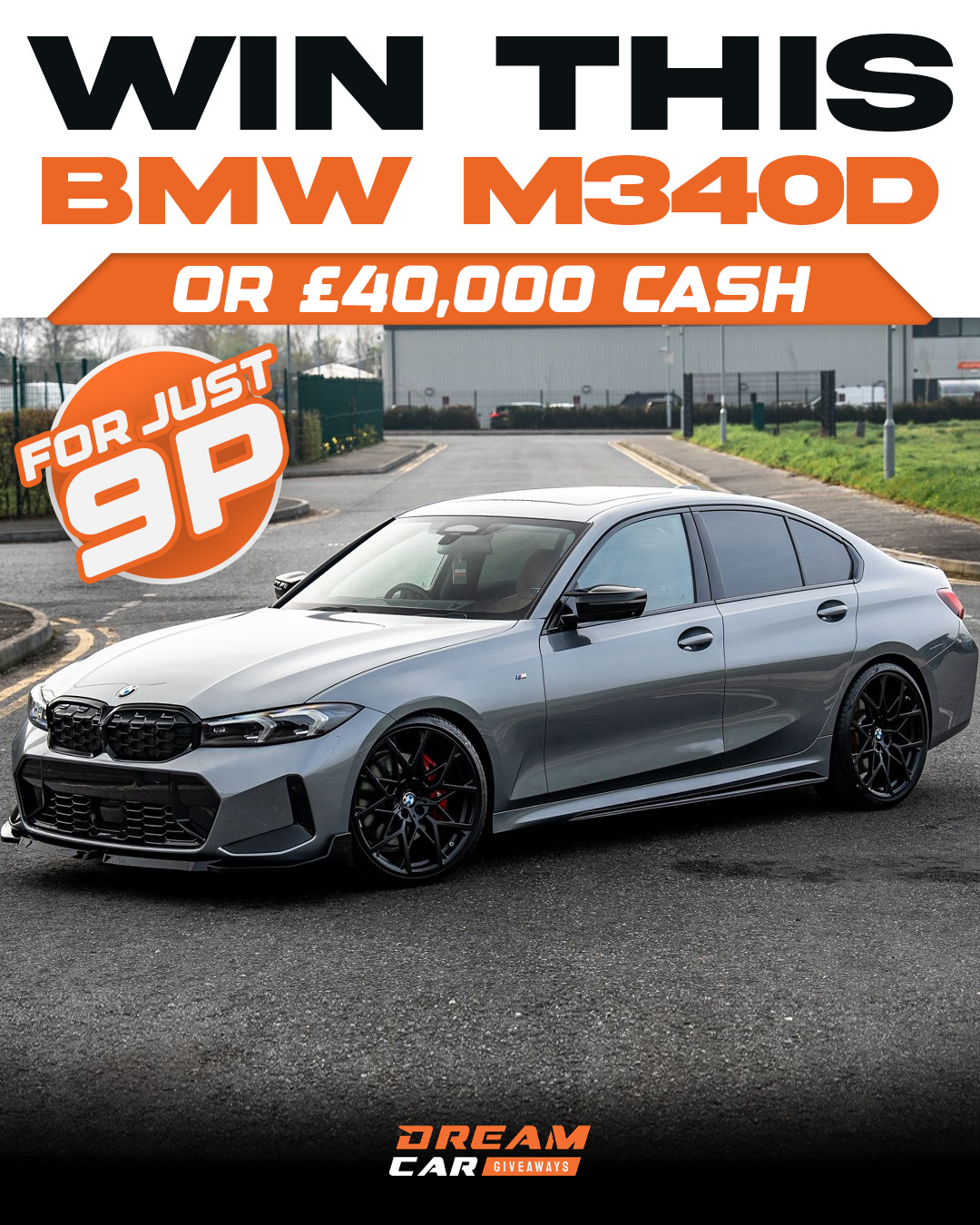 Dream Car Giveaways Facebook ad