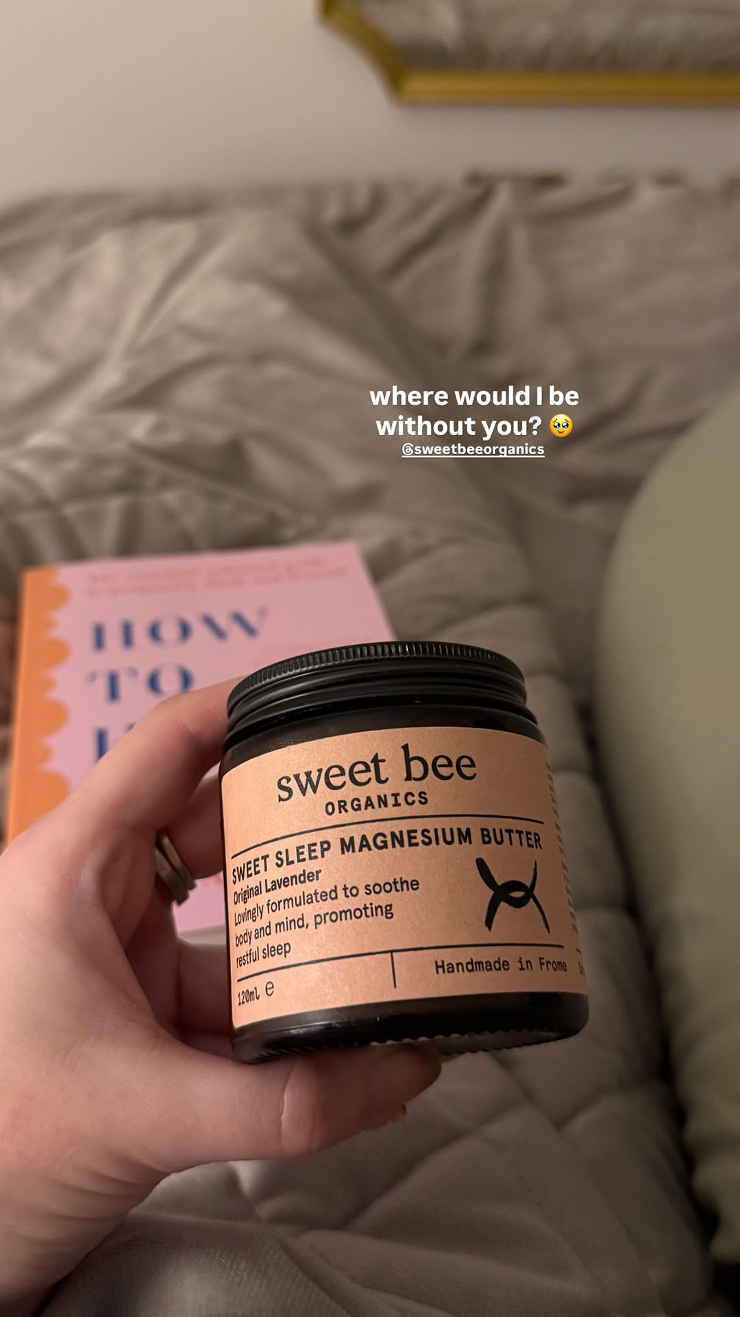 Sweet Bee Organics Facebook ad
