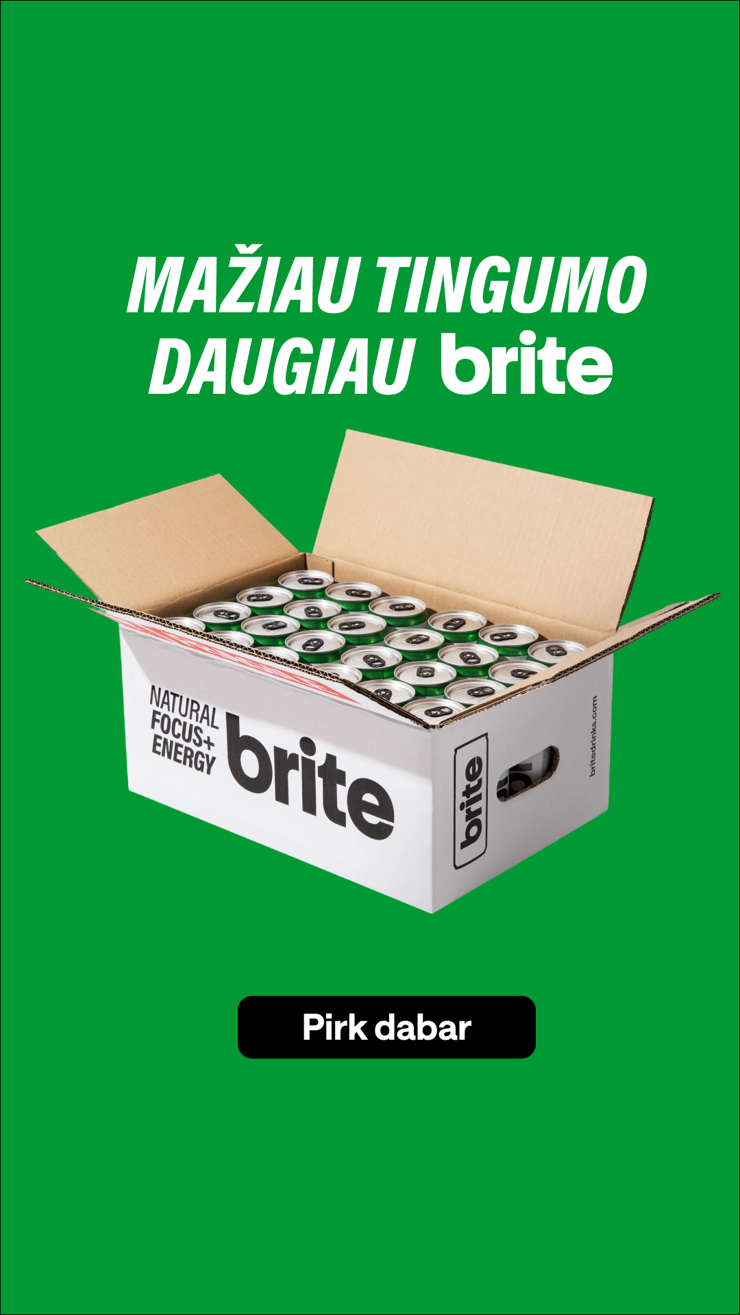 Brite Facebook ad