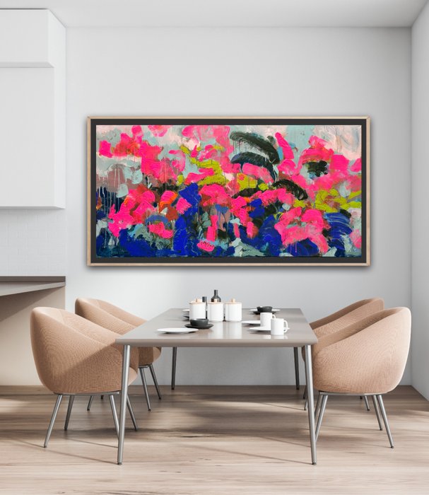 Angie Brooksby Art Facebook ad: Brooksby - Neon Eden XXL