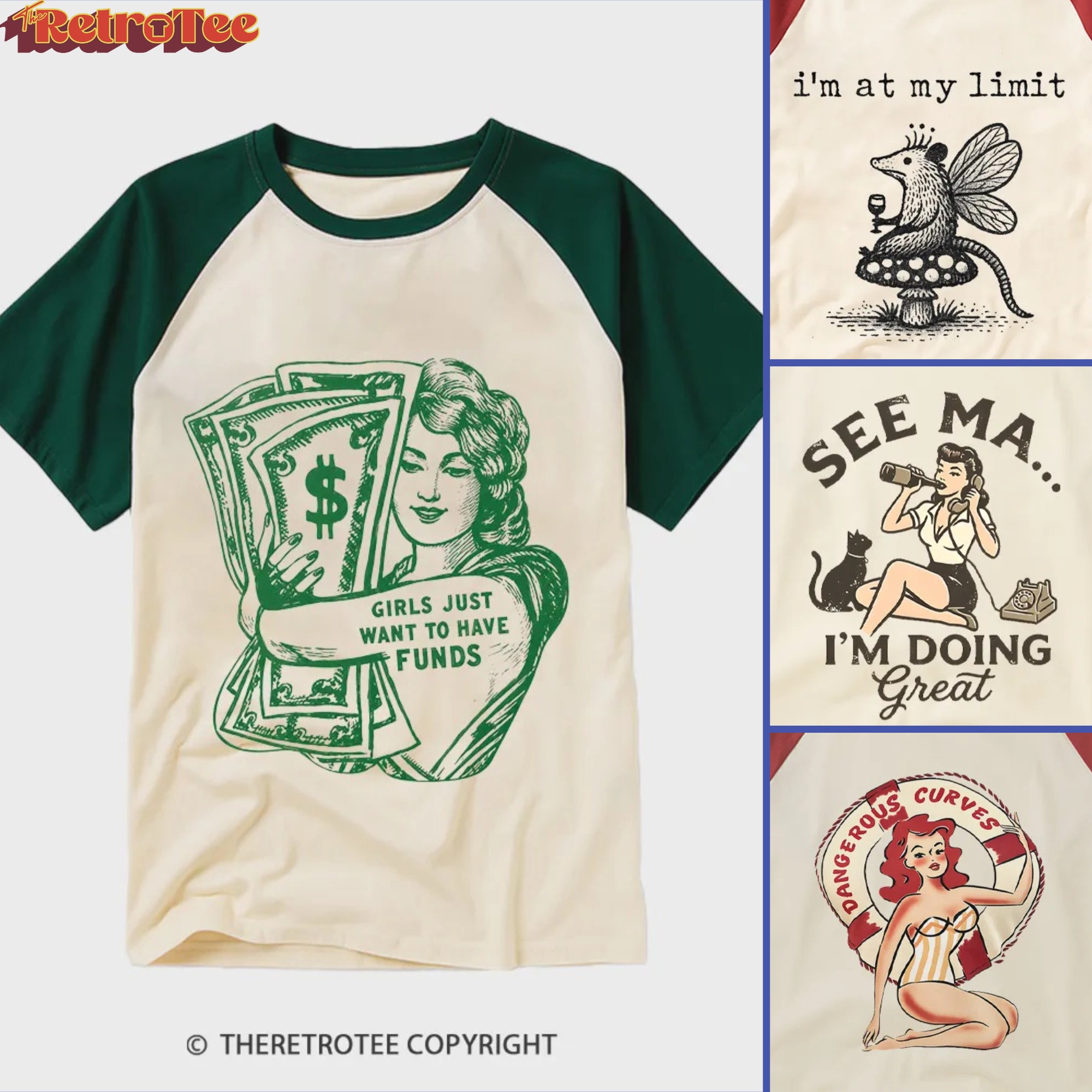 The RetroTee Facebook ad: Nostalgia With A Twist @TheRetroTee