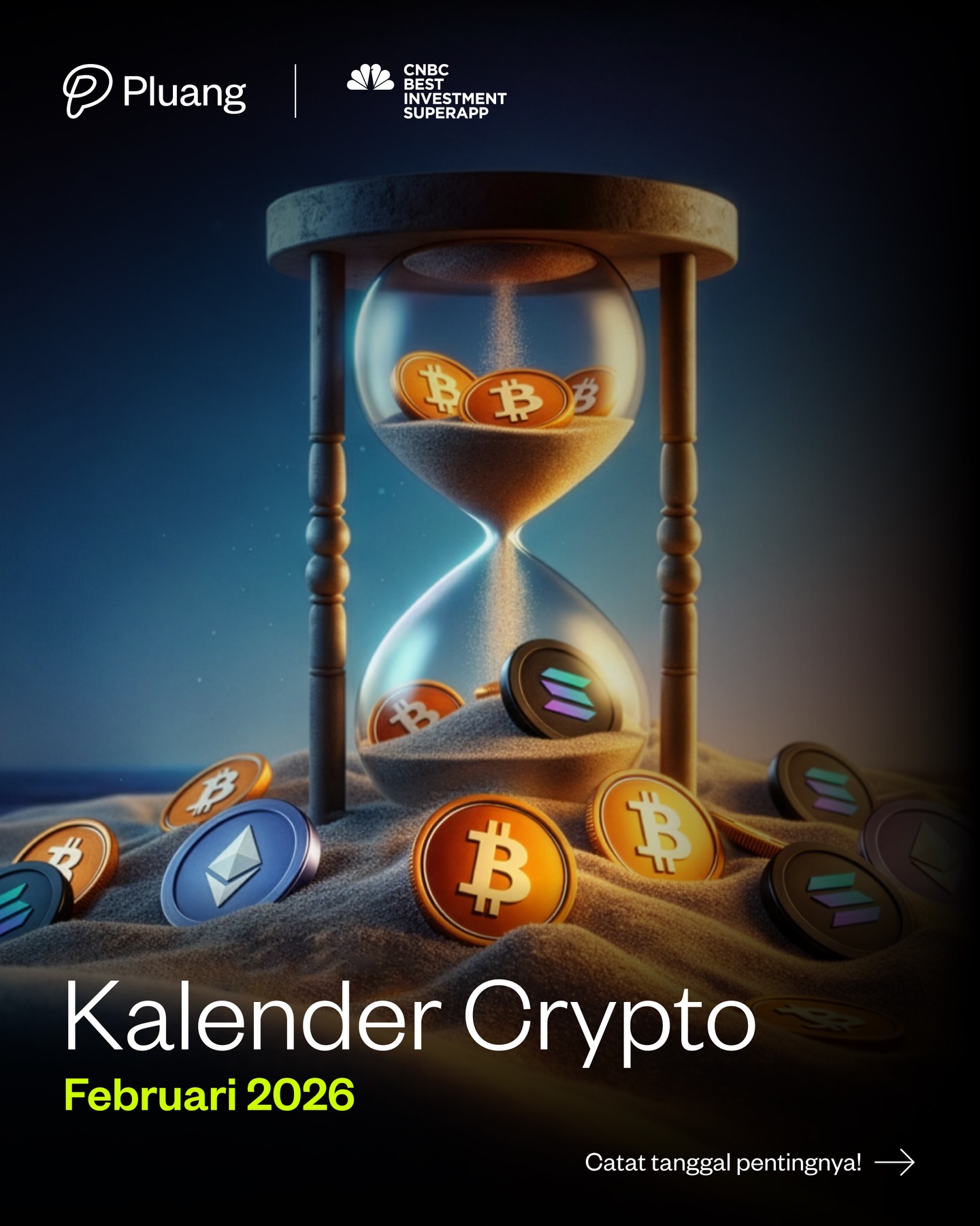 Pluang Facebook ad: Jadwal token unlock dan event penting crypto bulan…