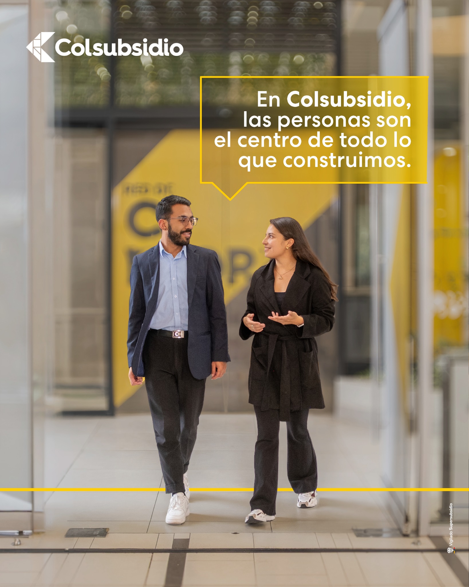 Colsubsidio Facebook ad: Nuestro propósito del cierre de brechas sociales tiene…