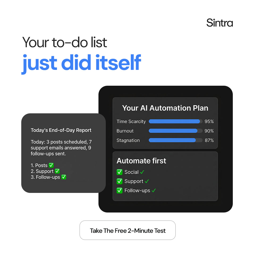sintra.ai Facebook ad