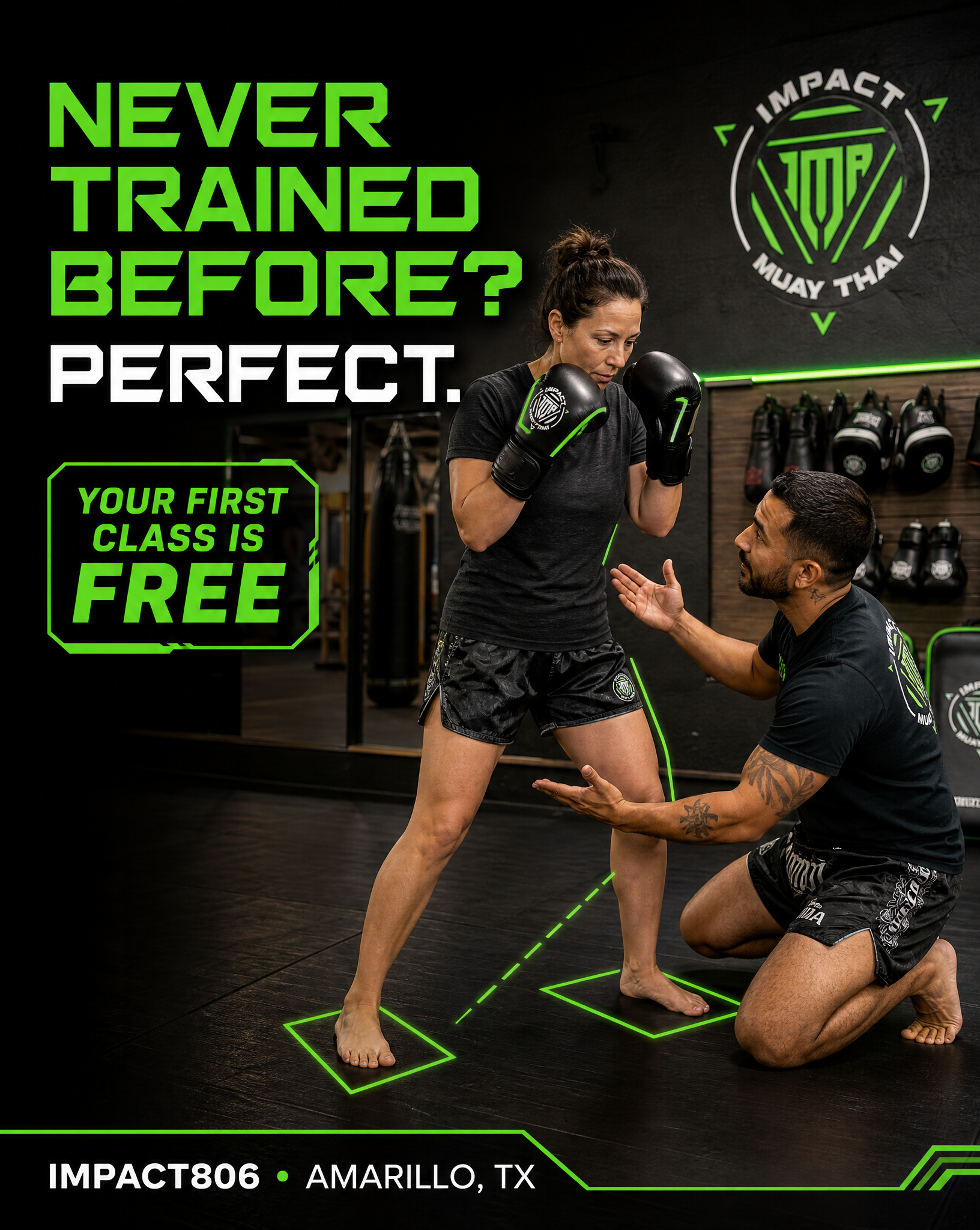 Impact Martial Arts Academy Facebook ad: Your First Class Is Free