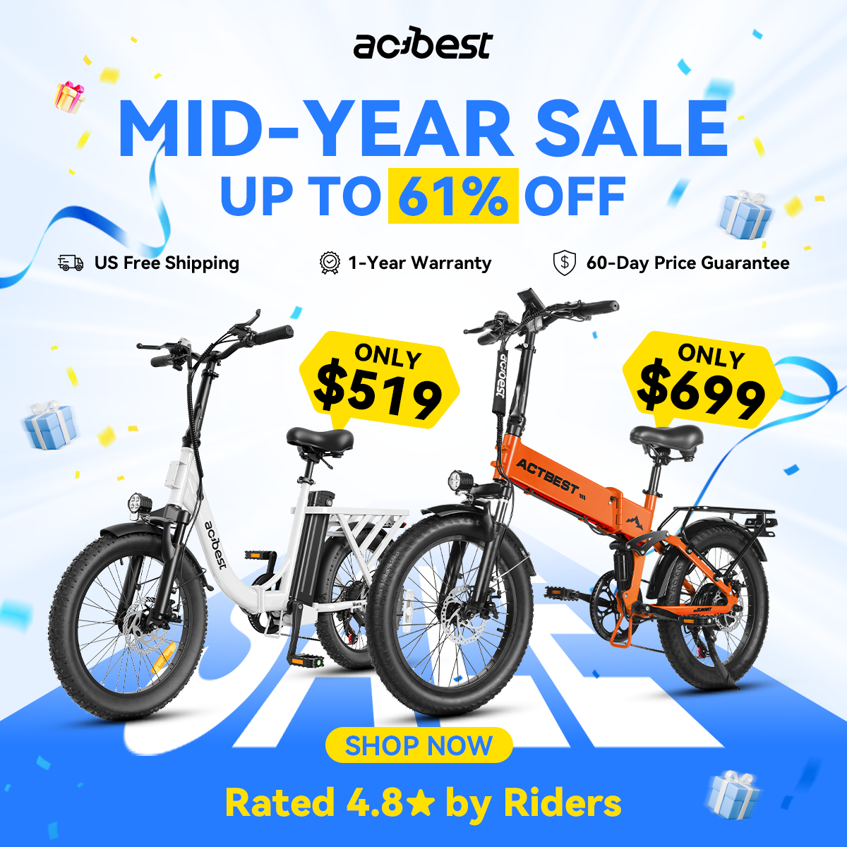 Actbest ebike Facebook ad