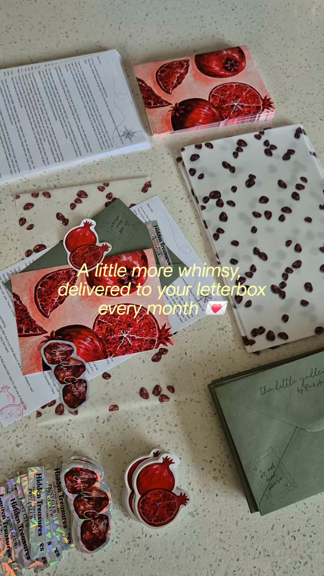 Pri & Amane Facebook ad: A little whimsy in your letterbox