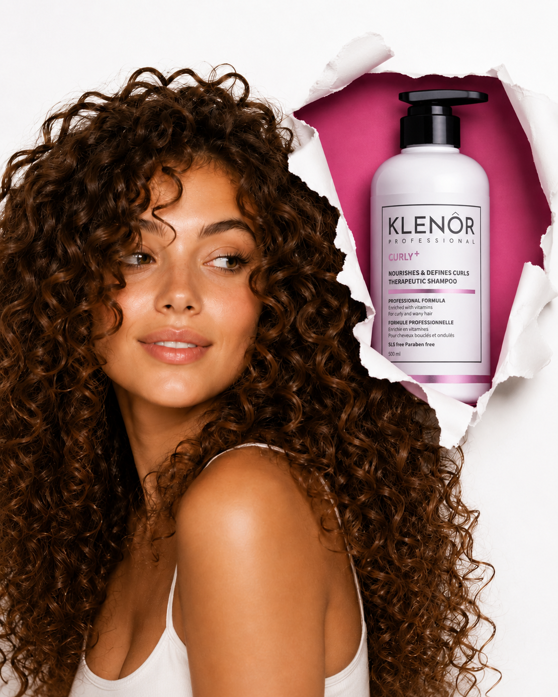 KLENOR PROFESSIONAL - קלנור פרופסיונל Facebook ad: התלתלים שלך הם עולם ומלואו