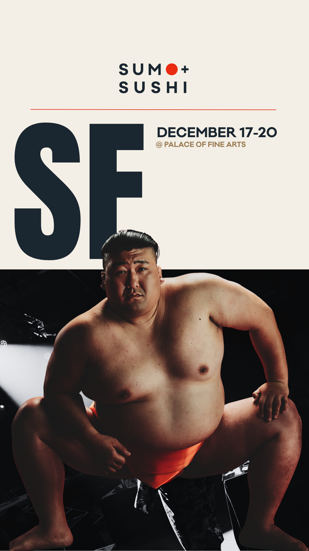 Sumo and Sushi Facebook ad