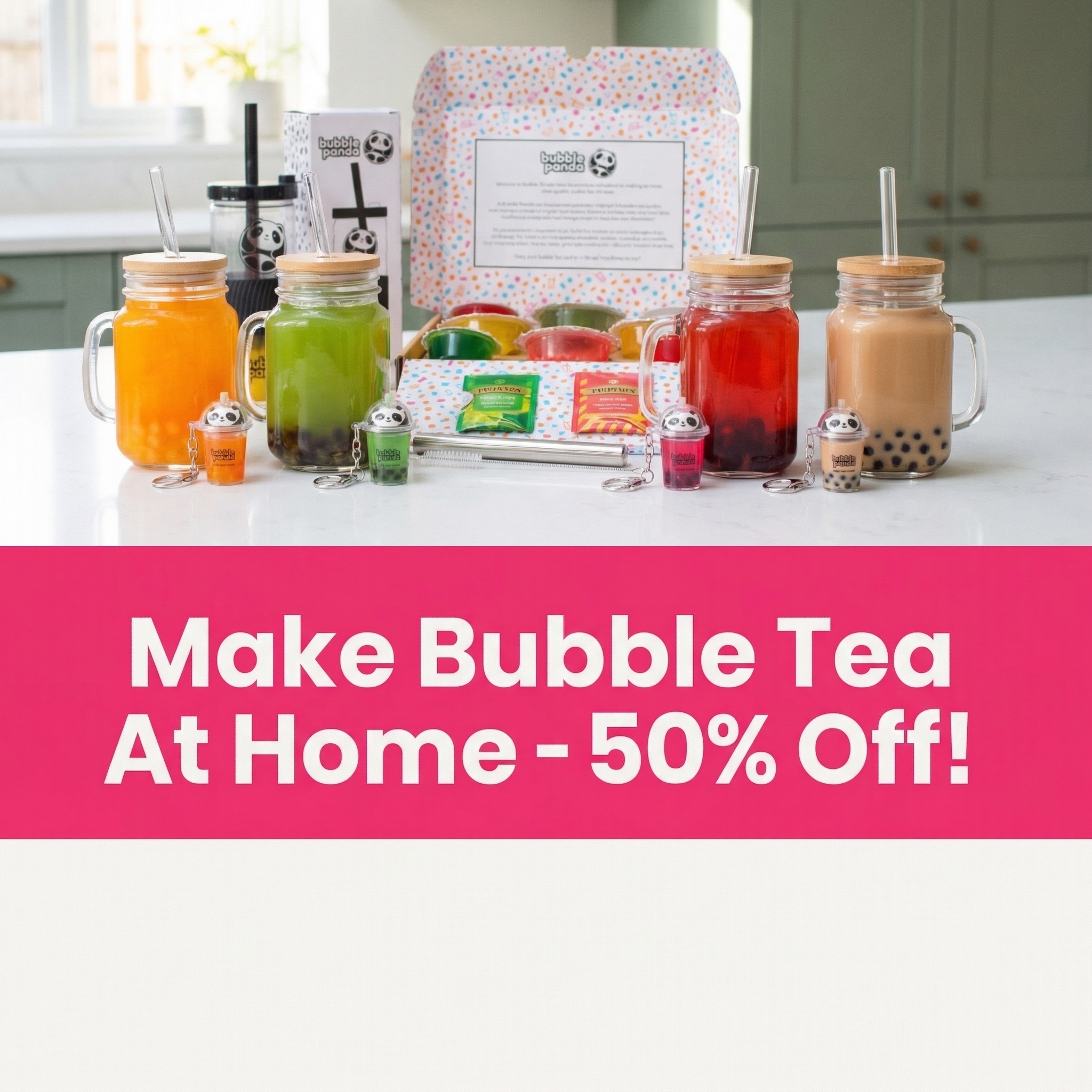 Bubble Panda Facebook ad