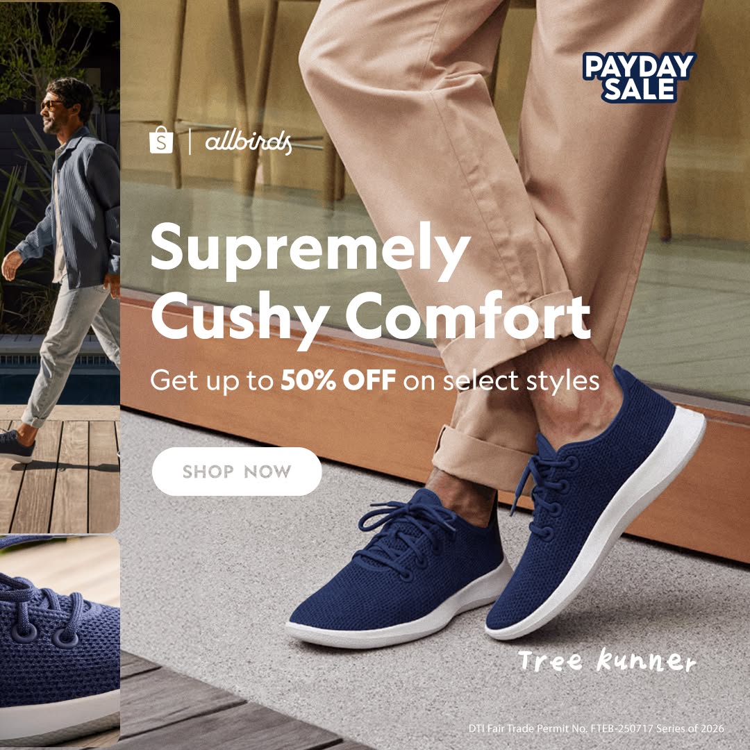 Allbirds Philippines Facebook ad
