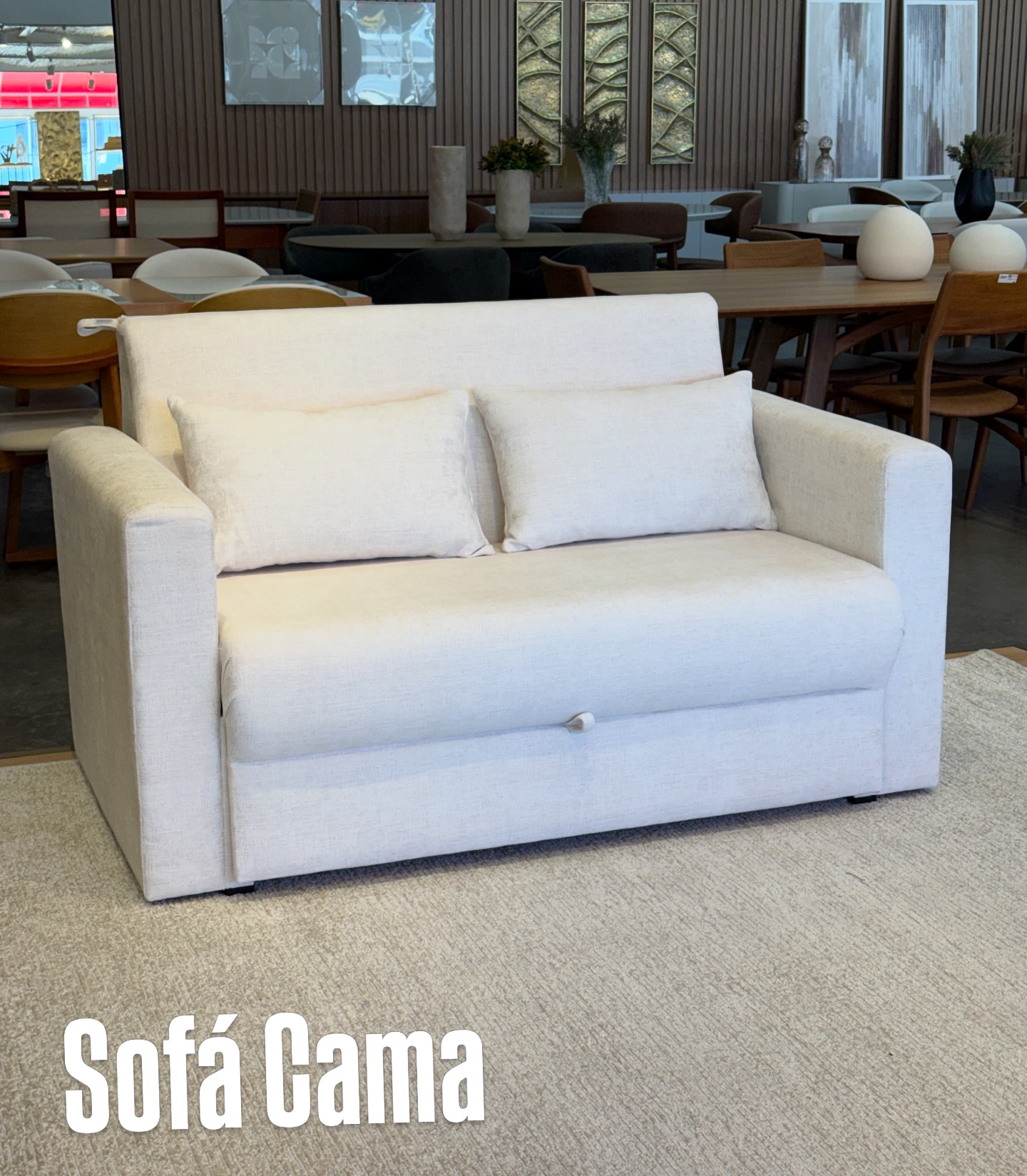 IDecor Facebook ad: Precisando de um modelo de sofá cama prático…