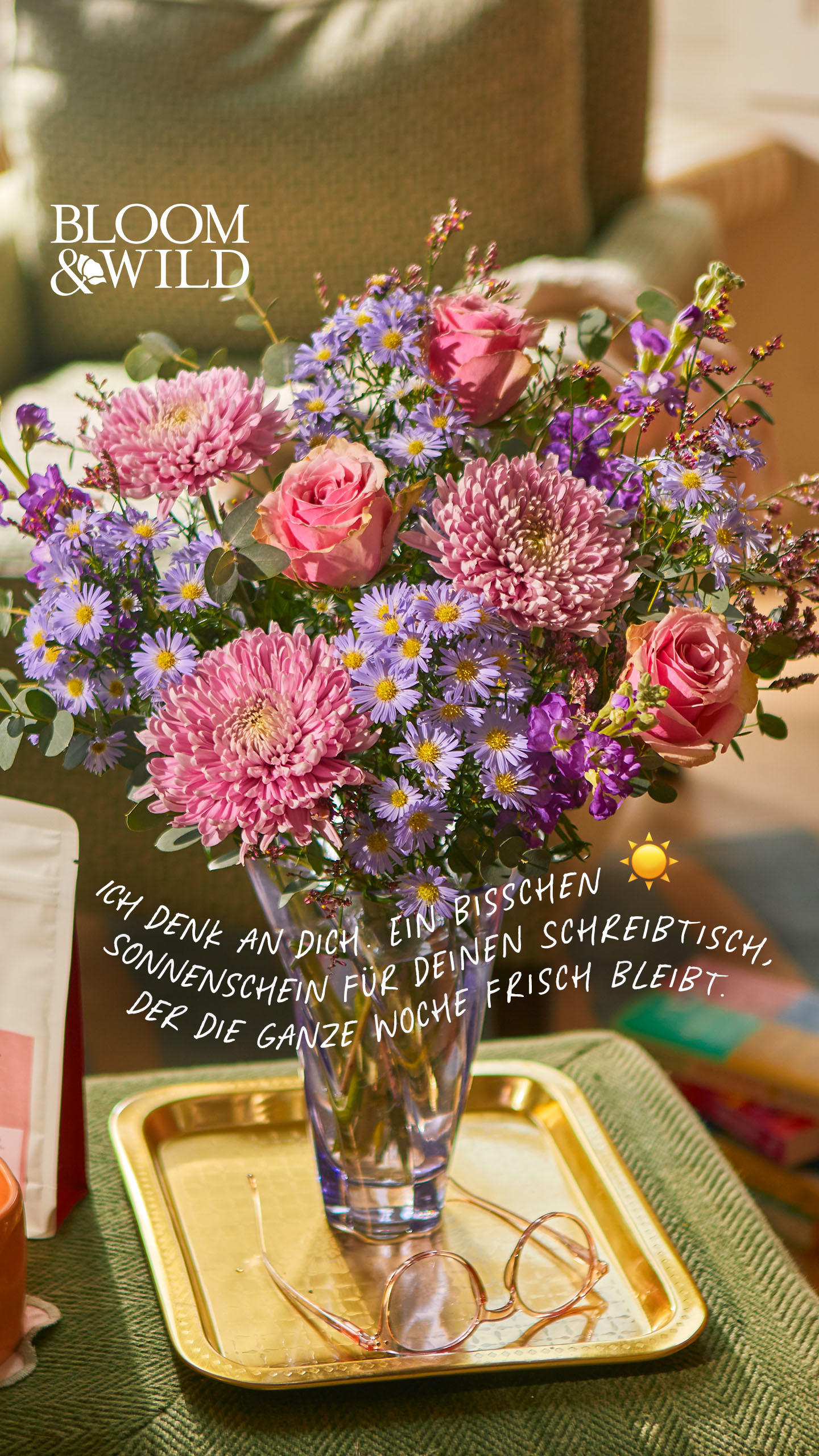 Bloom & Wild Facebook ad