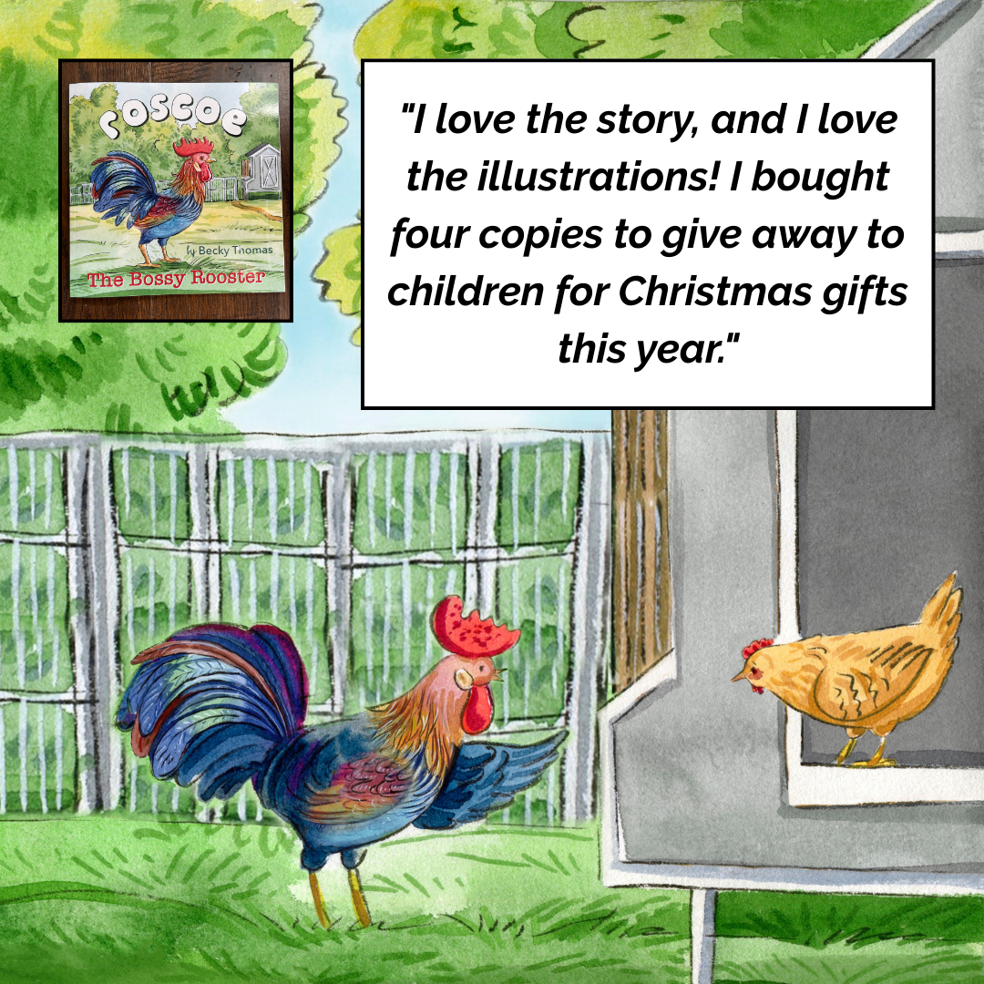 Roscoe the Rooster Facebook ad