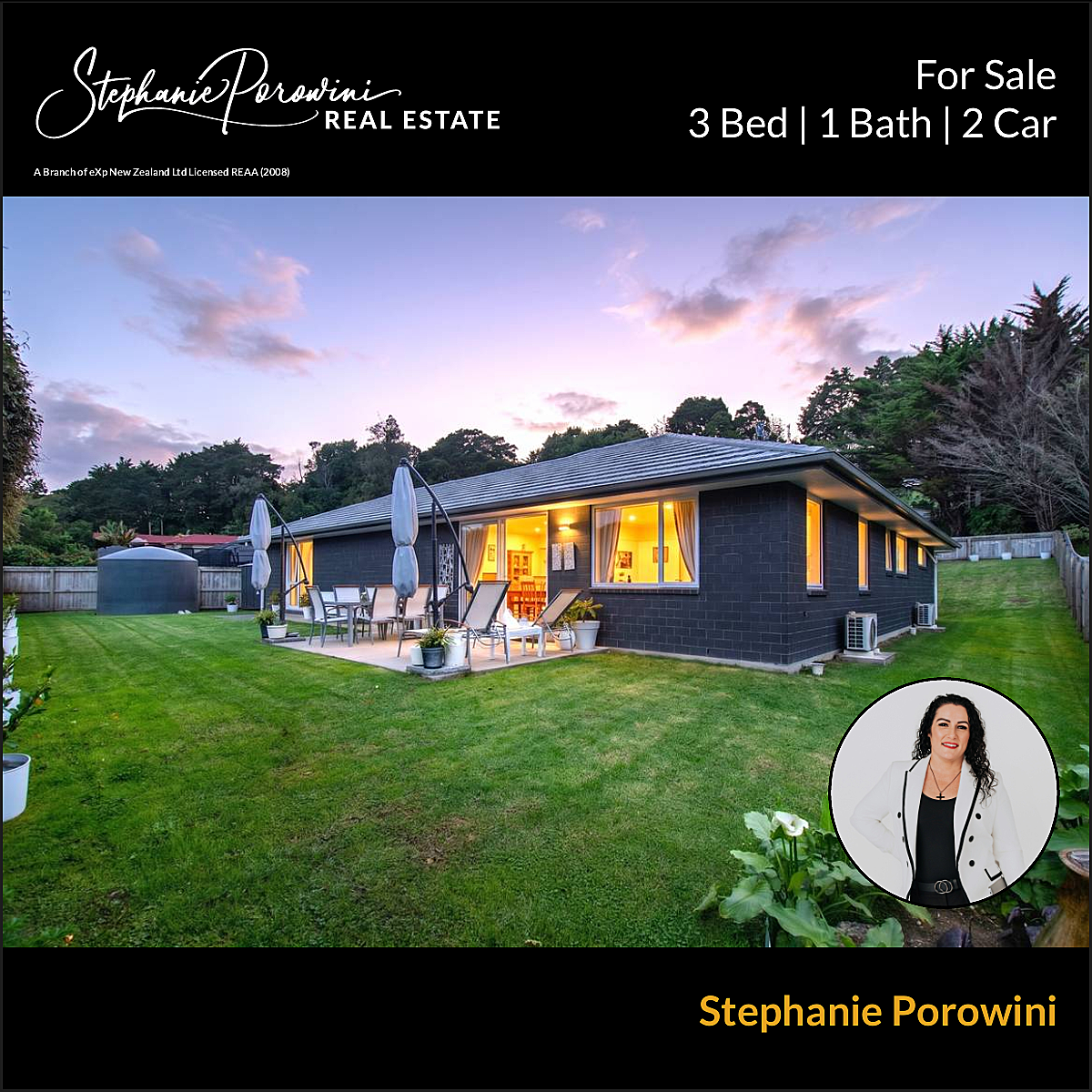Stephanie Porowini Real Estate Facebook ad