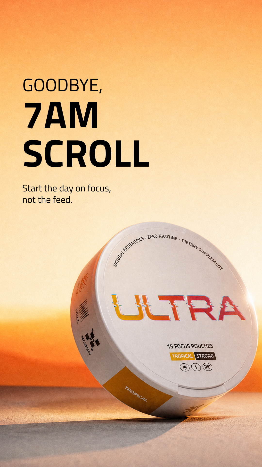 Ultra Pouches Facebook ad