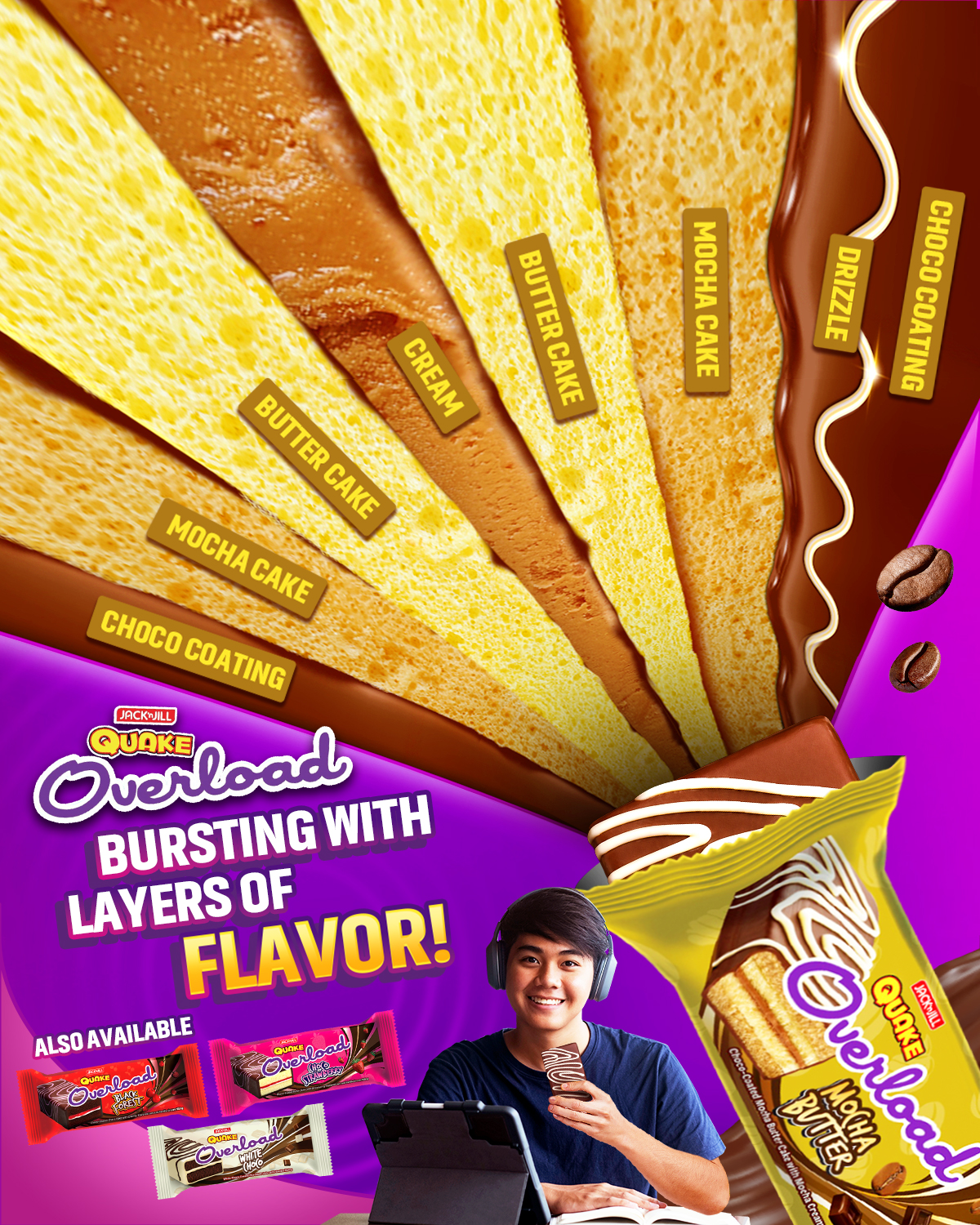 Quake Overload Facebook ad