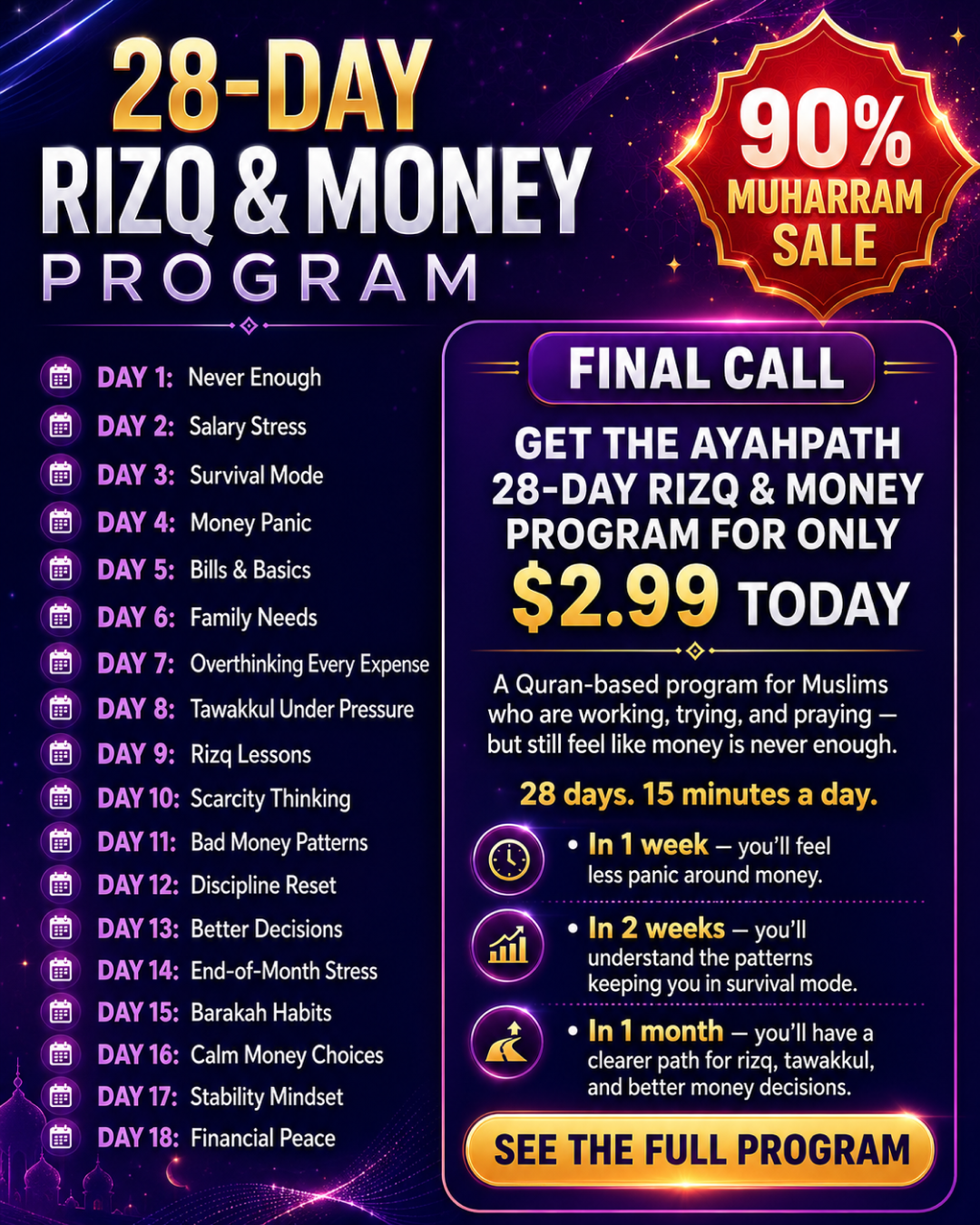 Imam Advice Daily Facebook ad