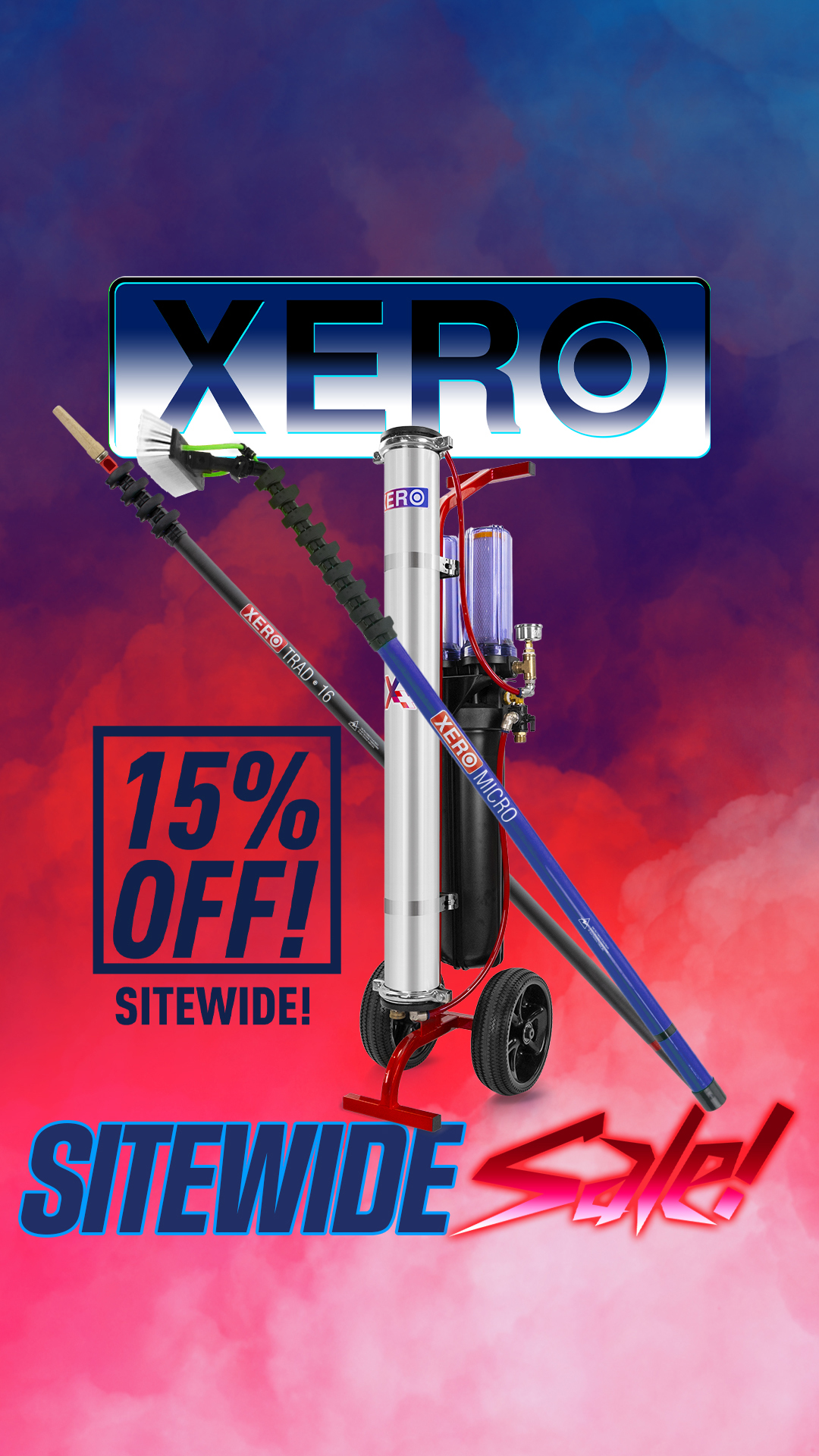 XERO Window Cleaning Products Facebook ad