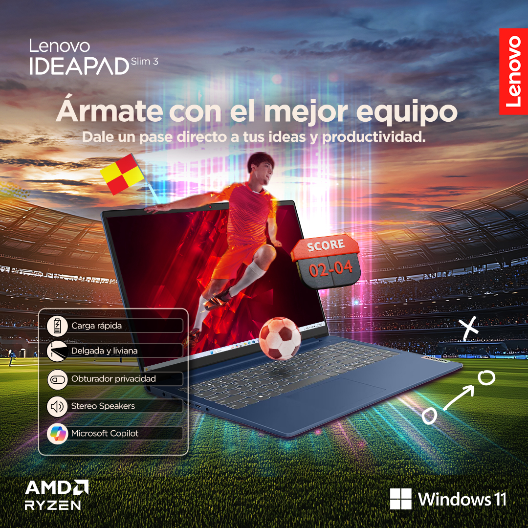 Lenovo LATAM Facebook ad