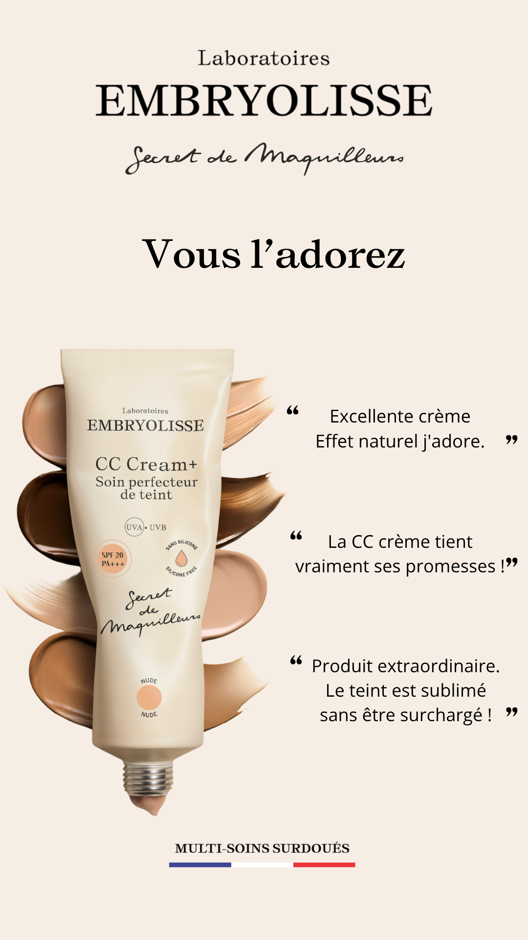 Embryolisse France Facebook ad